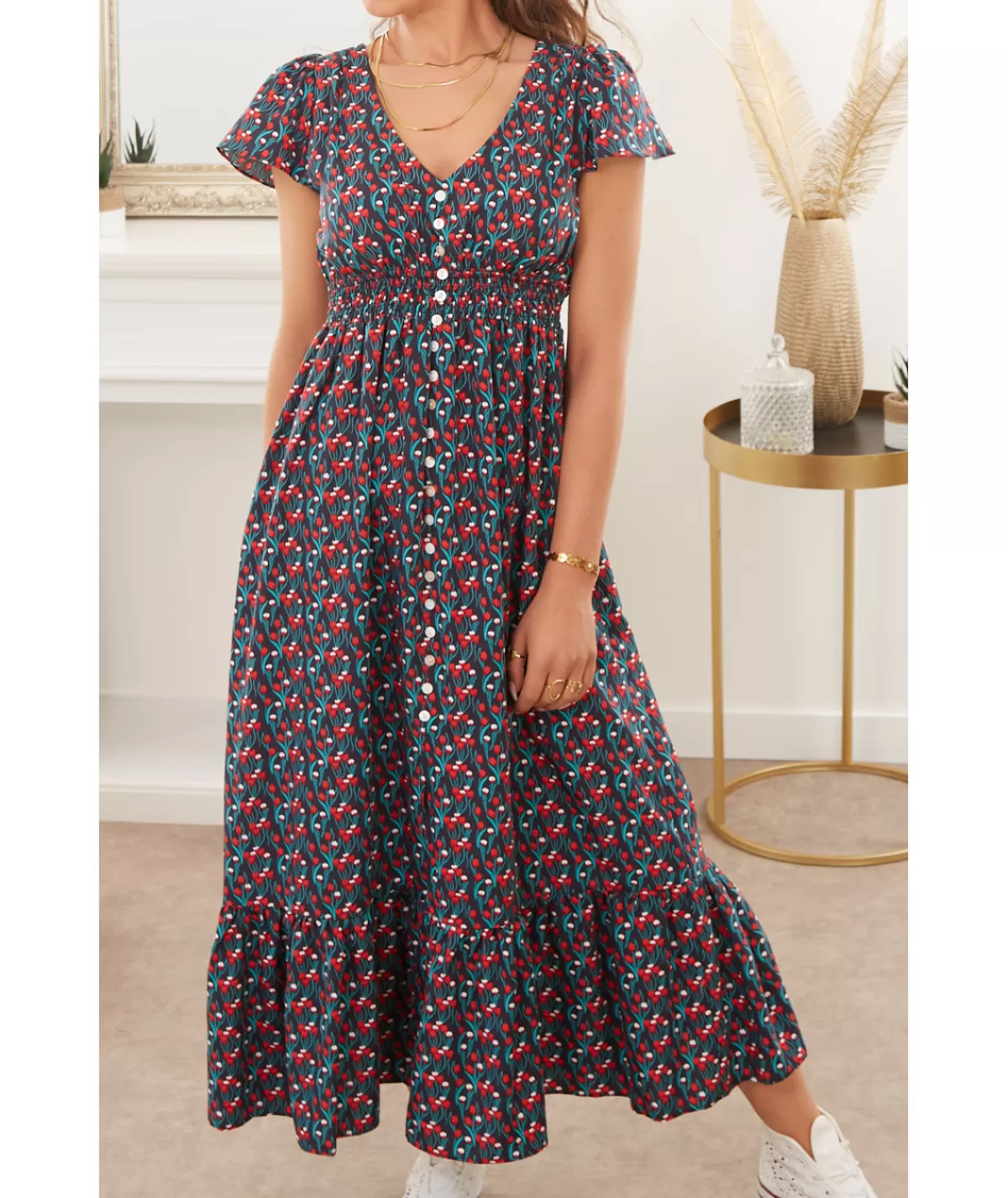 La boutique de Lilie Robes>ROBE NAJID Marine