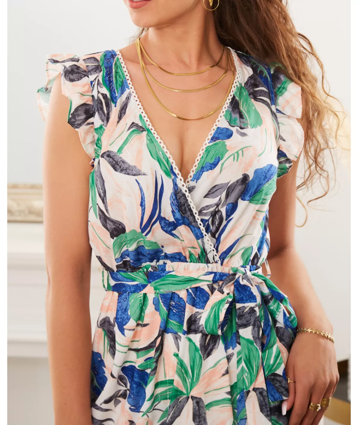 La boutique de Lilie Robes>ROBE NOELLE Vert