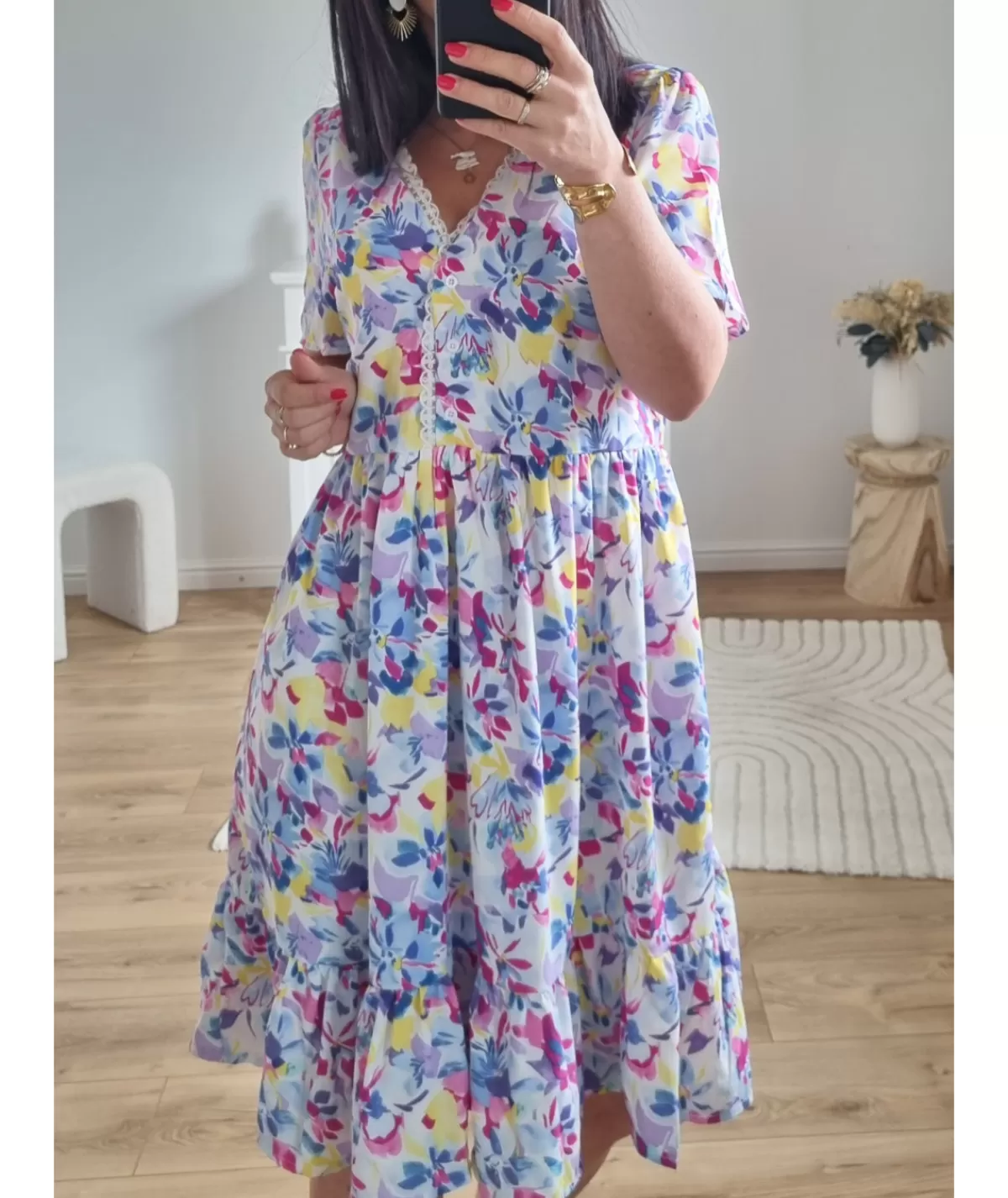 La boutique de Lilie Robes>ROBE NOUMEA Violet