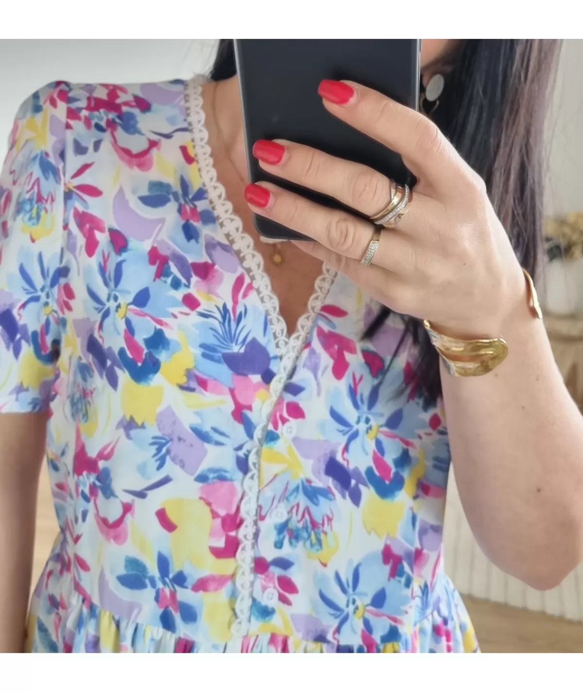 La boutique de Lilie Robes>ROBE NOUMEA Violet