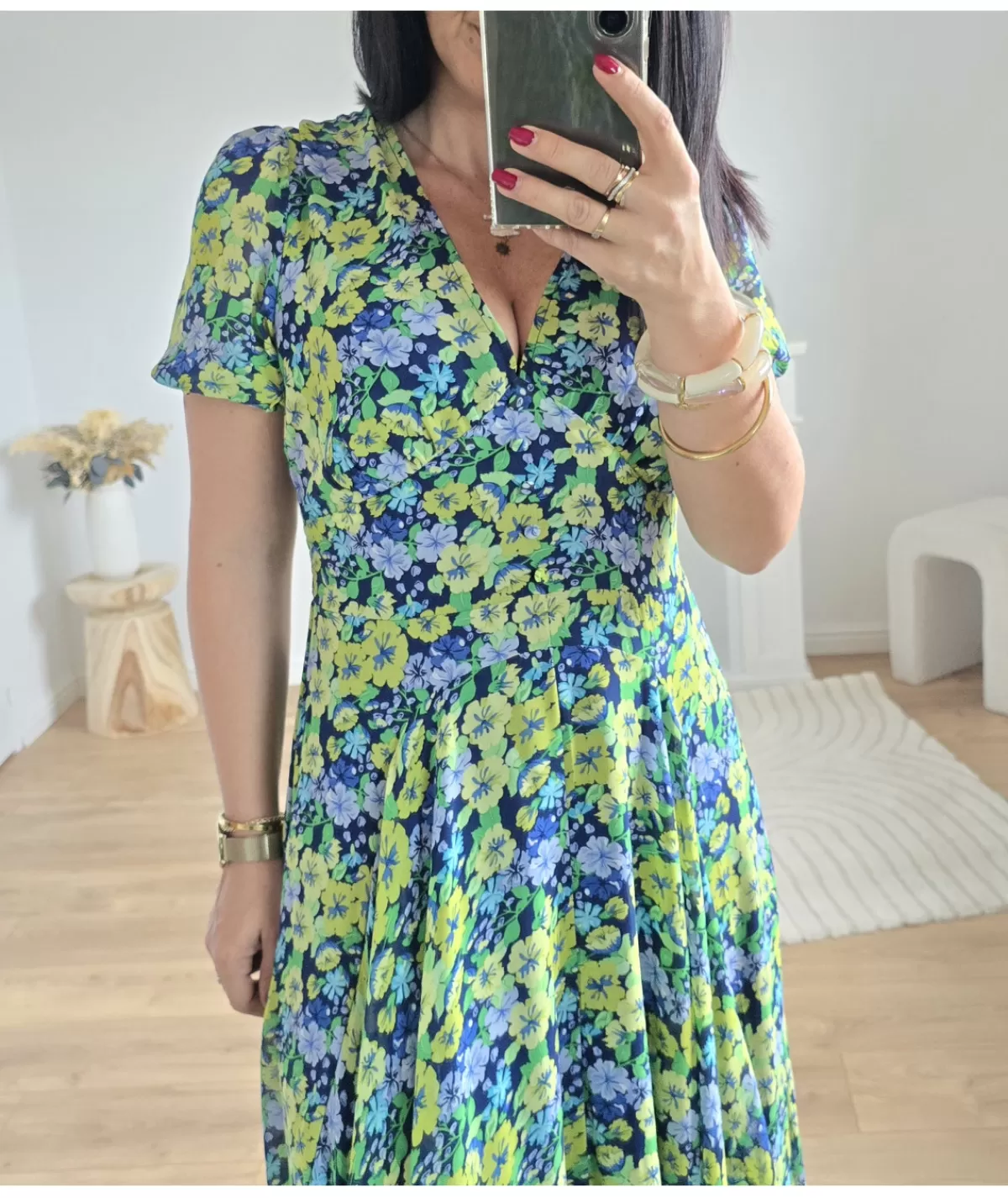 La boutique de Lilie Robes>ROBE NOURIA Vert