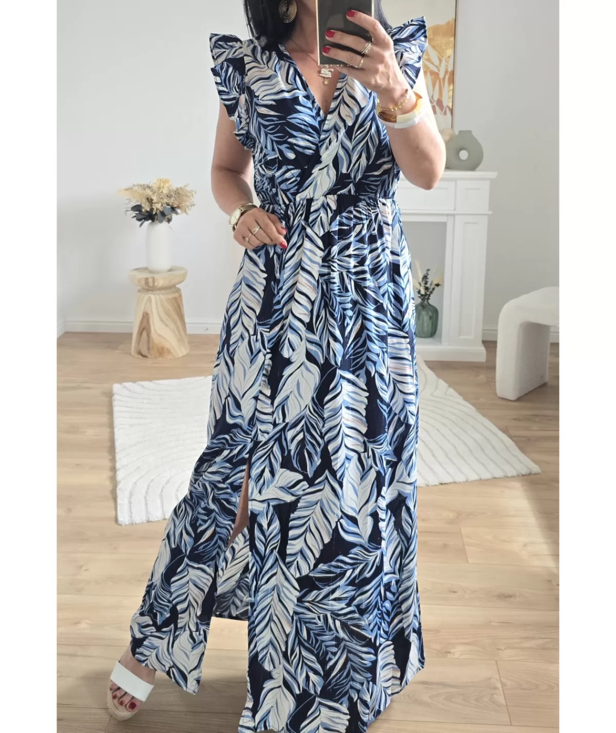La boutique de Lilie Robes>ROBE ORIANE Bleu