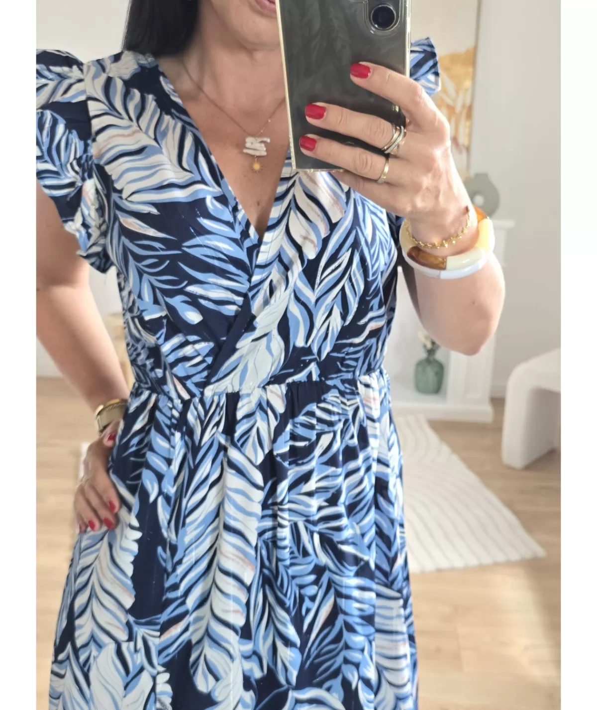 La boutique de Lilie Robes>ROBE ORIANE Bleu