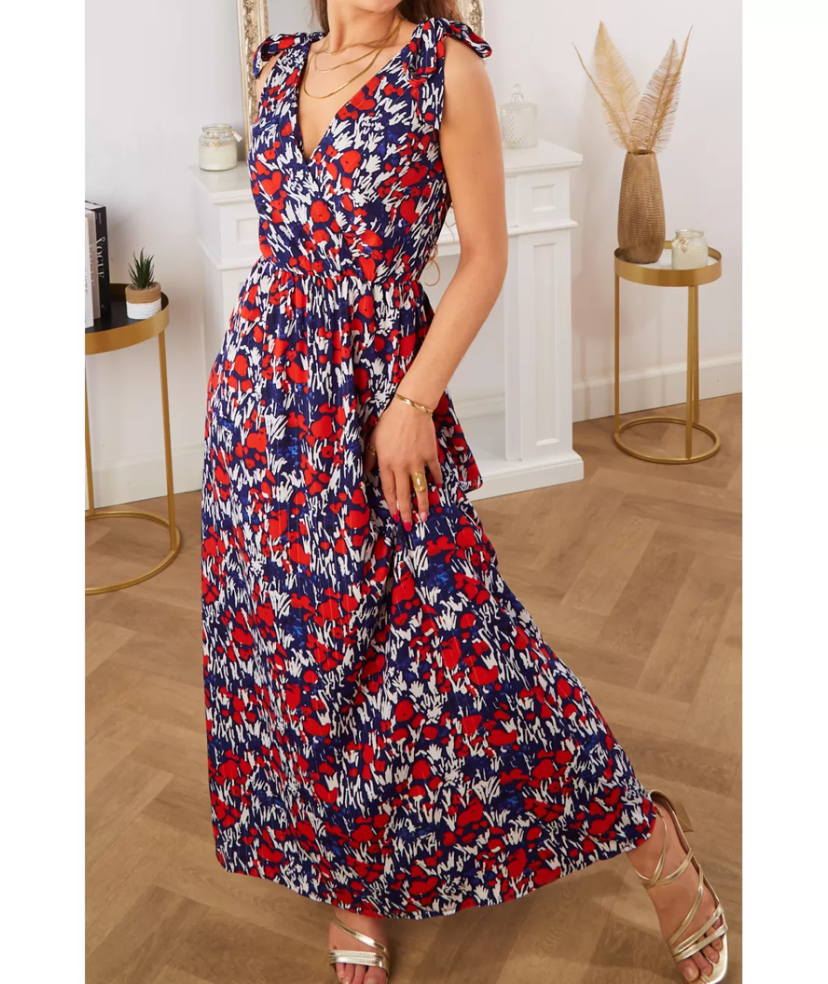 La boutique de Lilie Robes>ROBE PARISSE Bleu