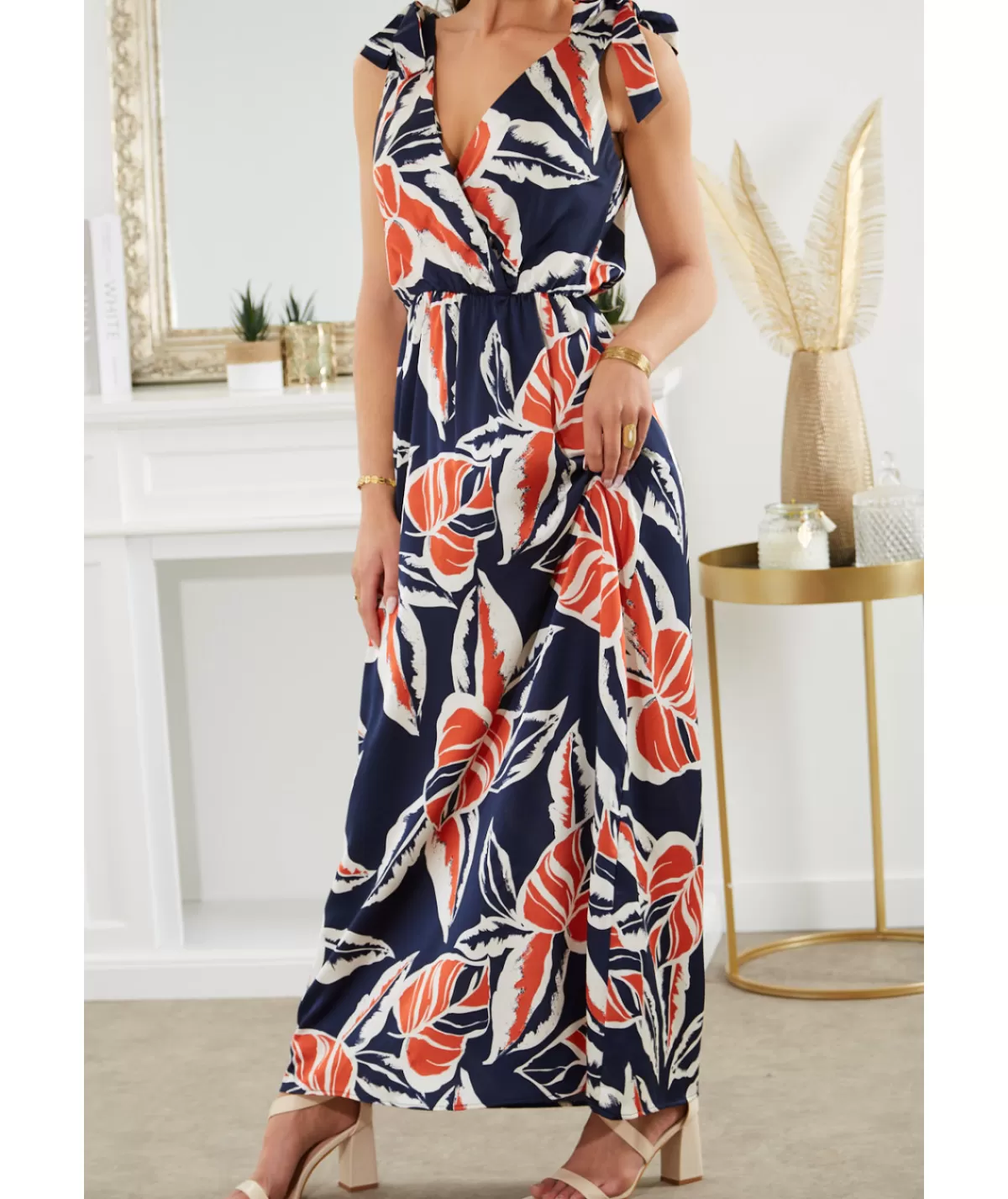 La boutique de Lilie Robes>ROBE PATRICIA Bleu