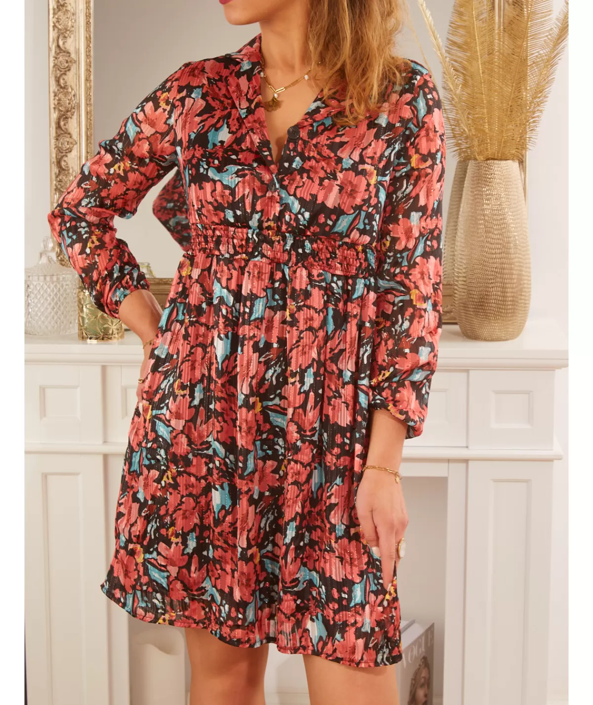 La boutique de Lilie Robes>ROBE POLINA COURTE Noir