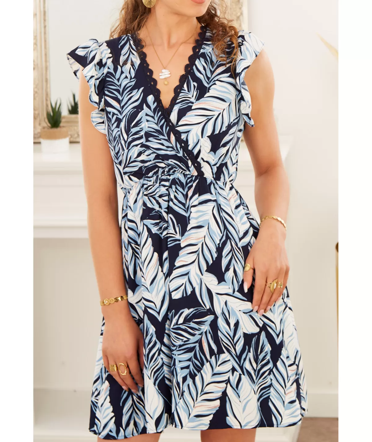La boutique de Lilie Robes>ROBE RENE Bleu