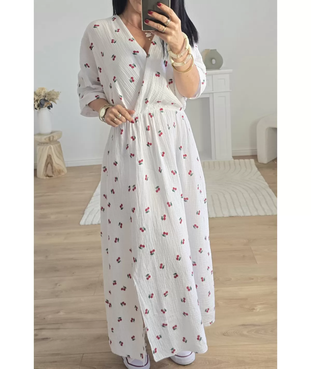 La boutique de Lilie Robes>ROBE ROBERTA Blanc
