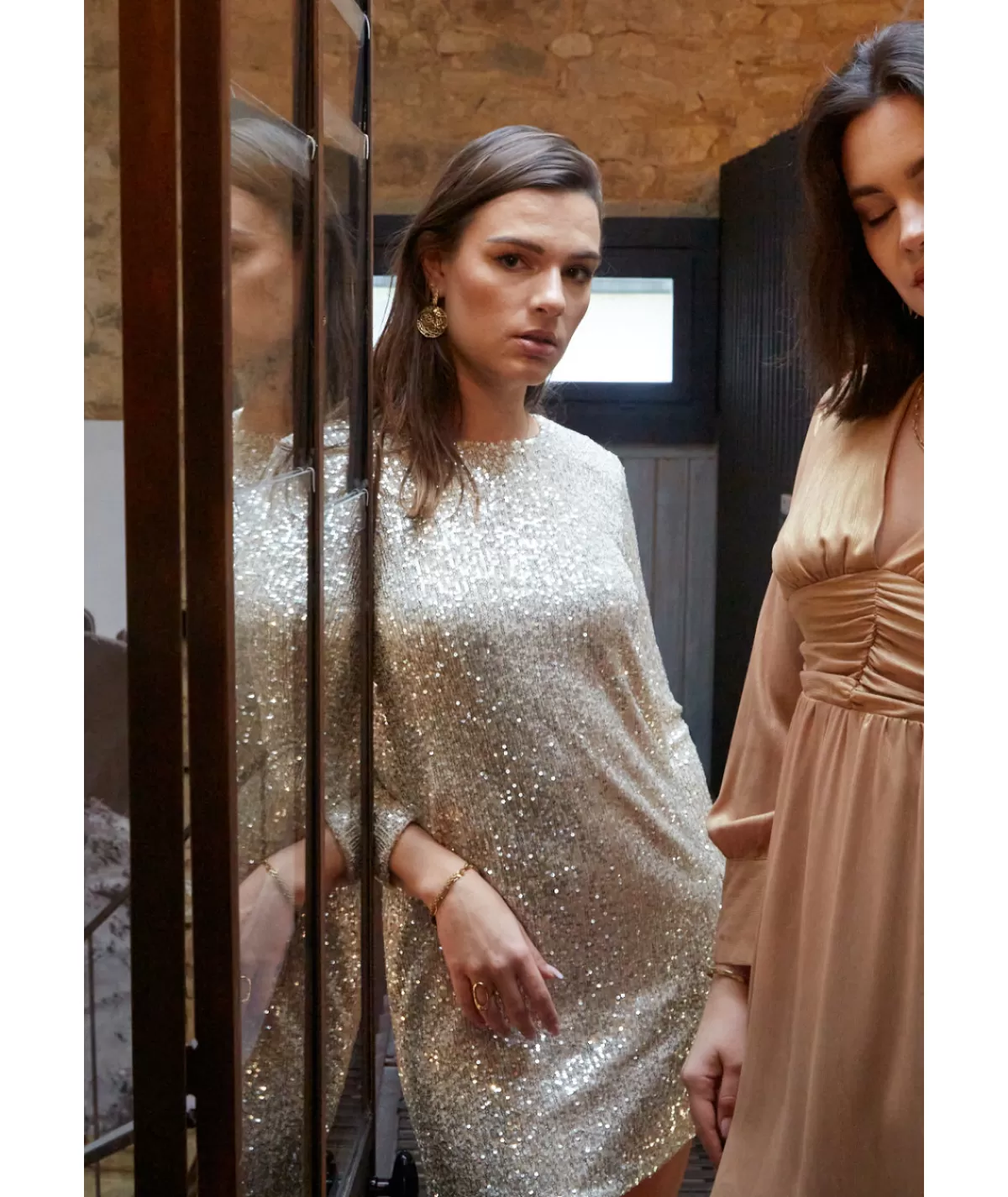 La boutique de Lilie Robes>ROBE SABRINA Dore