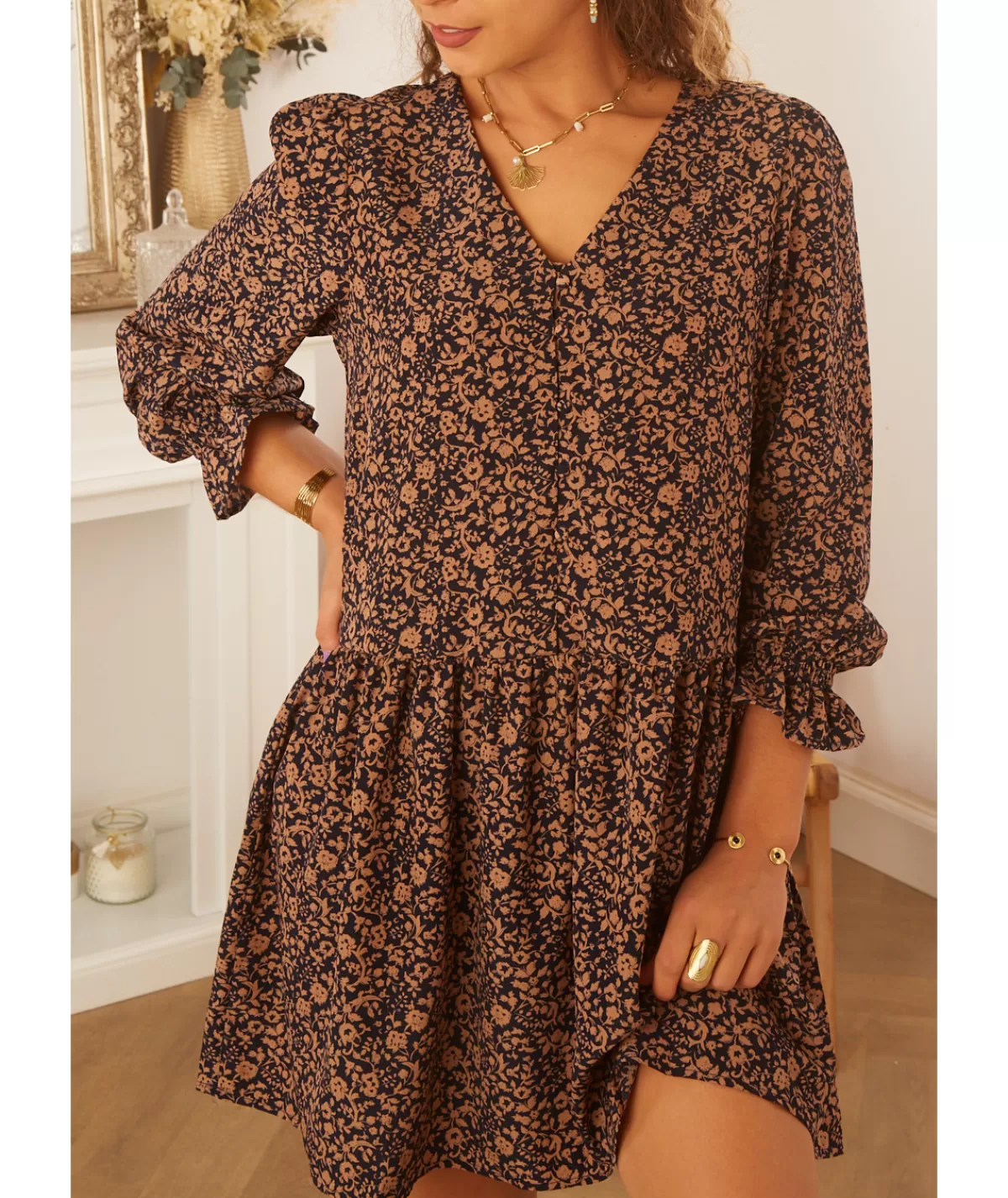 La boutique de Lilie Robes>ROBE SANDY Noir