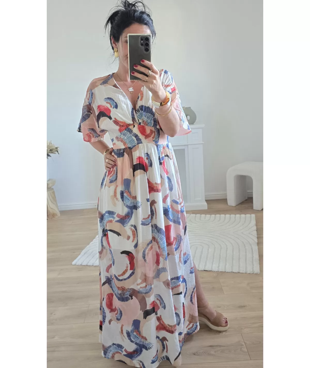 La boutique de Lilie Robes>ROBE SEPHORA Beige