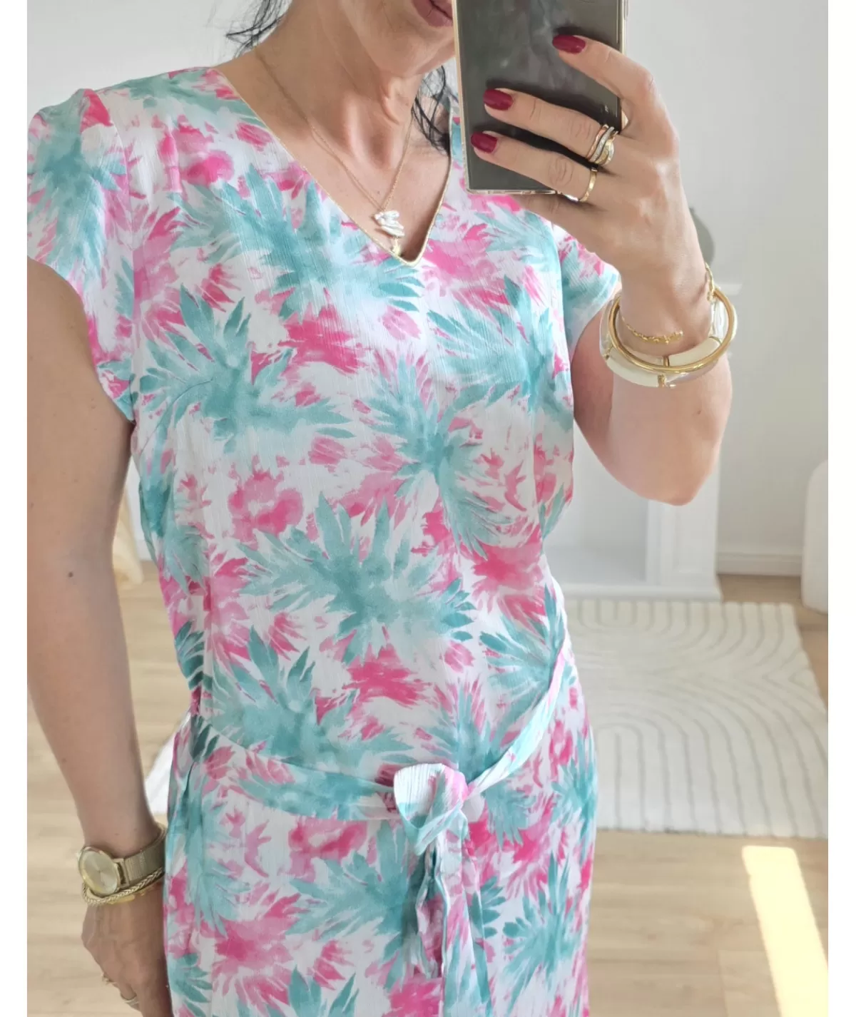 La boutique de Lilie Robes>ROBE SHARON Vertdeau