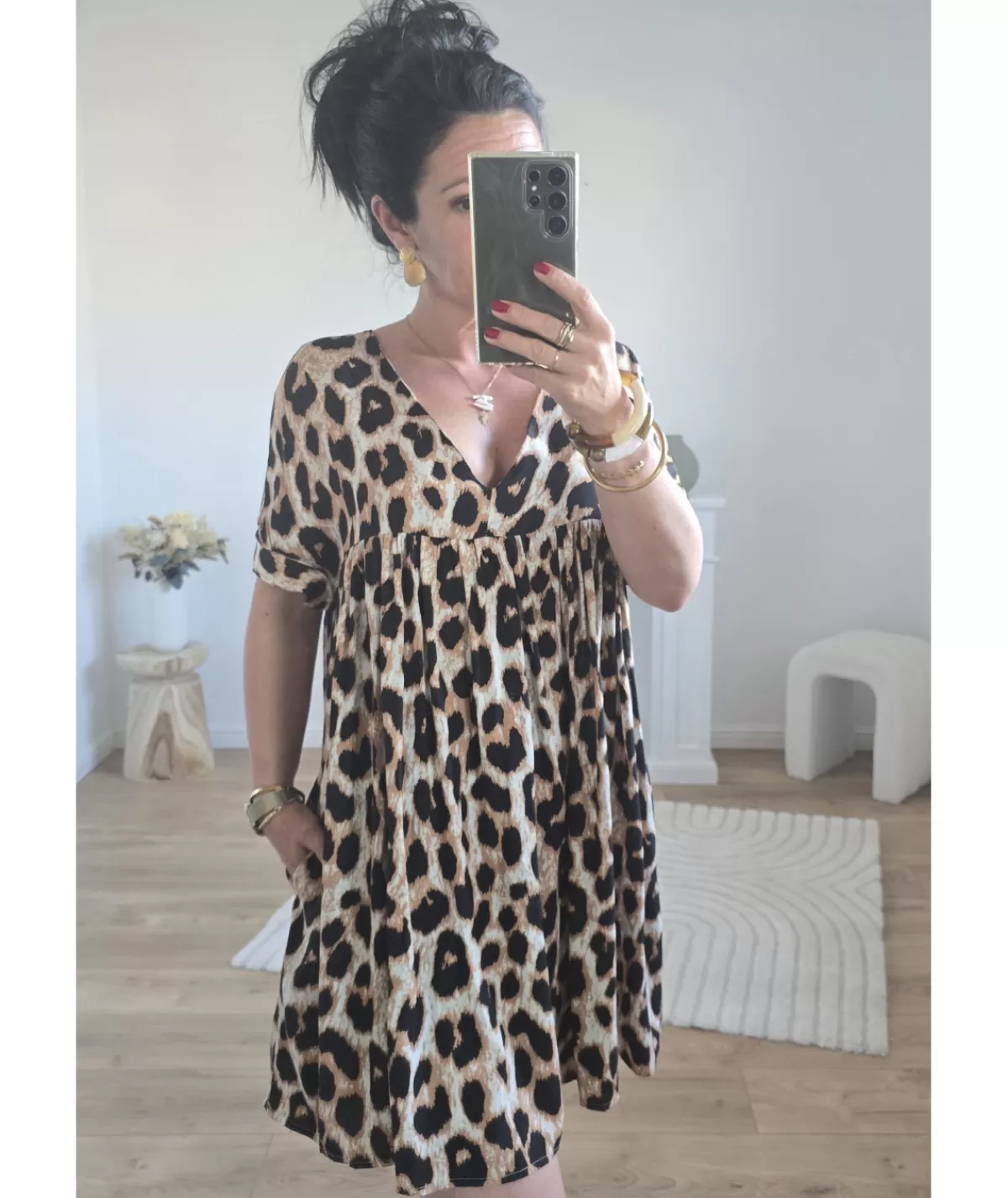 La boutique de Lilie Robes>ROBE SHORT GLORIA Noir