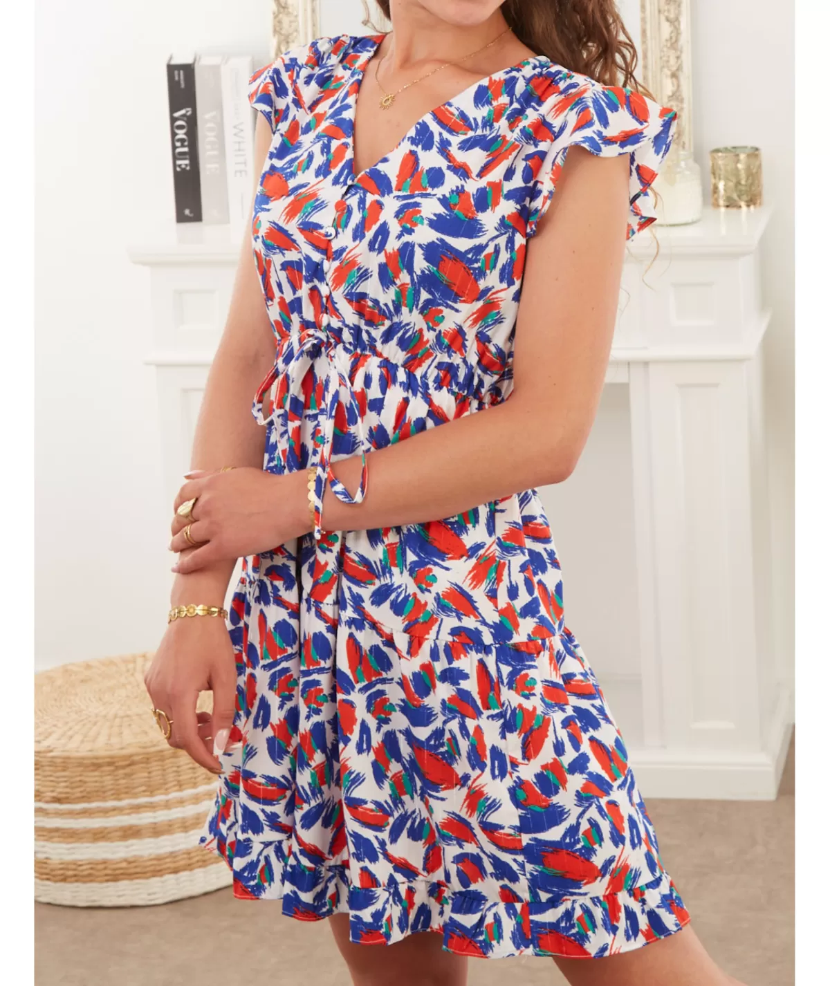 La boutique de Lilie Robes>ROBE SYBILLE Bleu