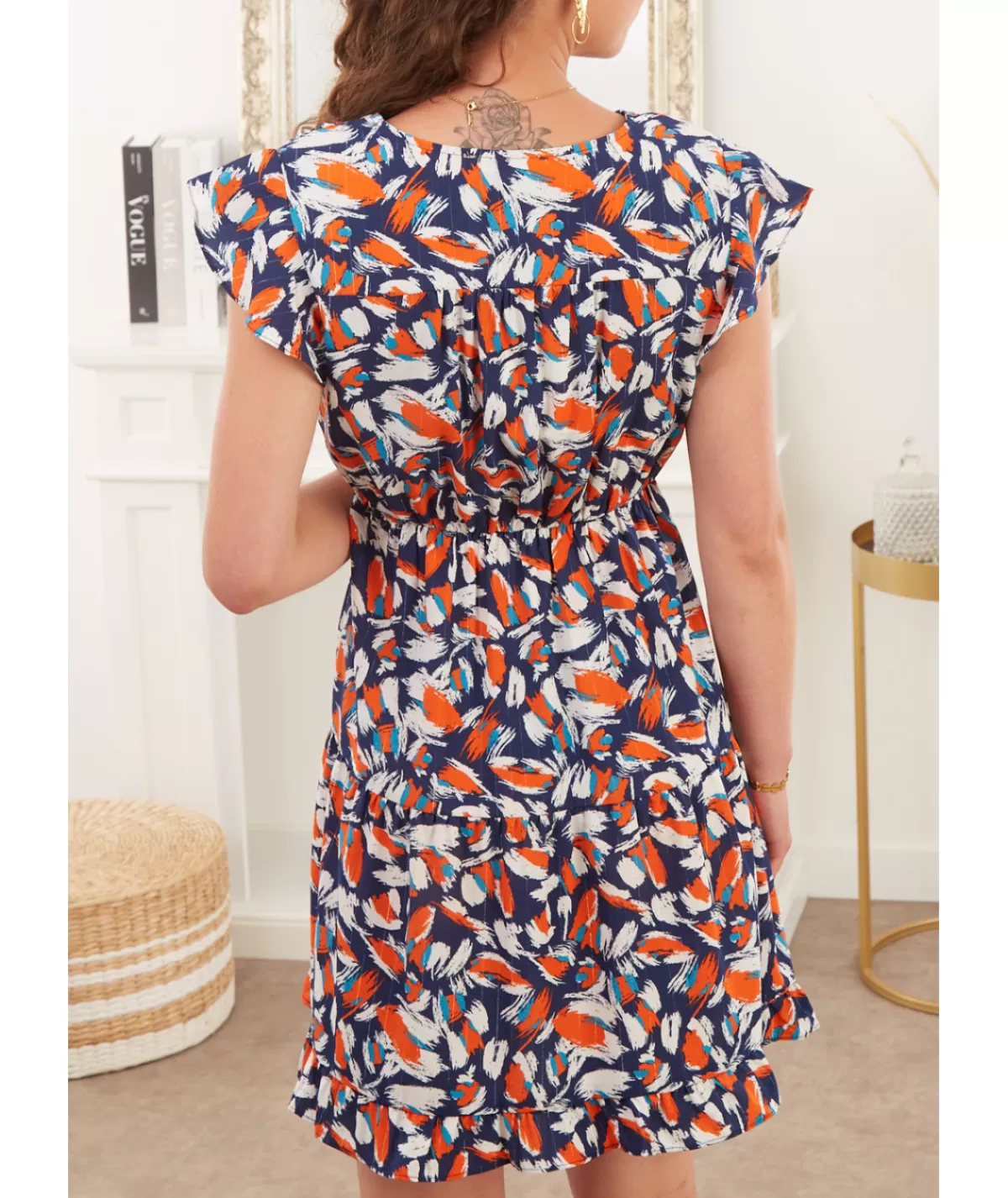 La boutique de Lilie Robes>ROBE SYBILLE Marine