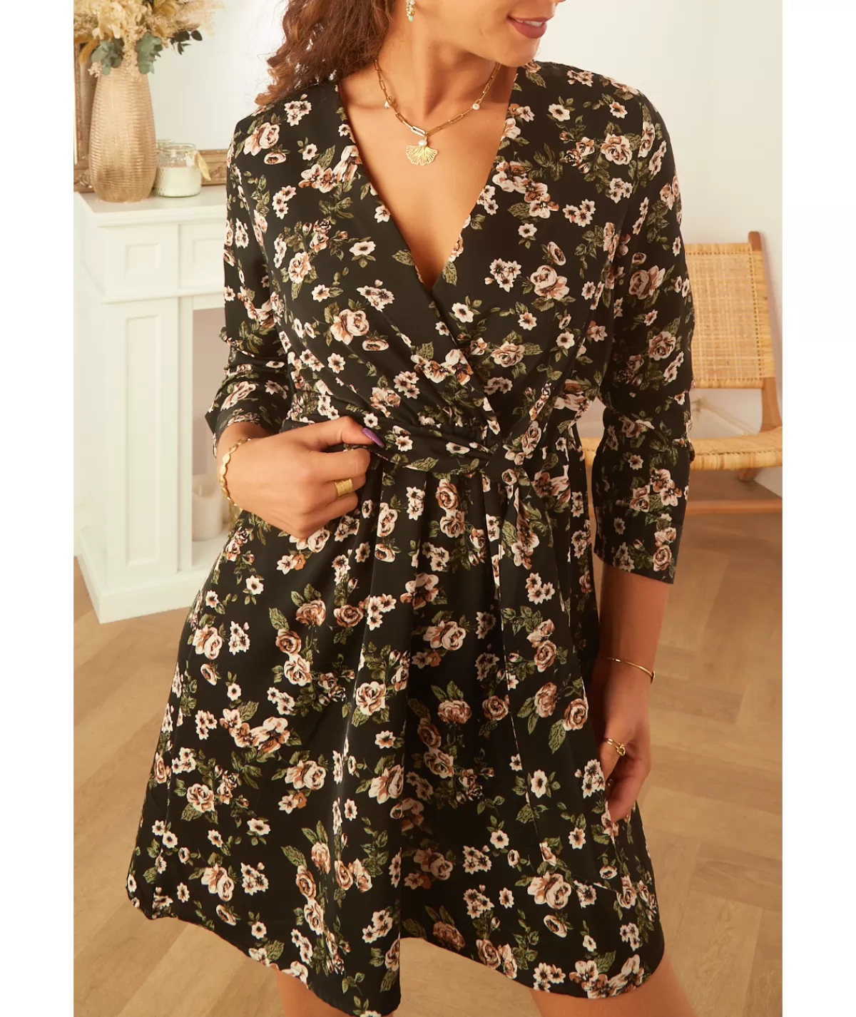 La boutique de Lilie Robes>ROBE SYLVAINE F Noir