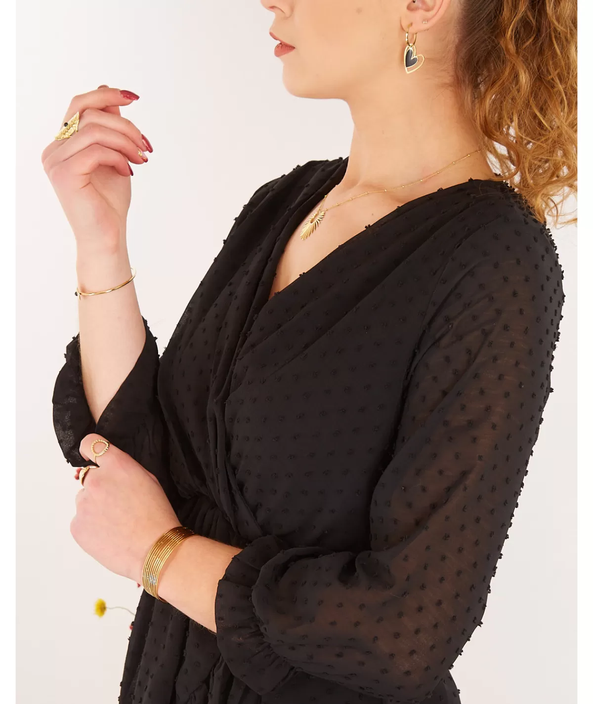La boutique de Lilie Robes>ROBE SYLVIA Noir