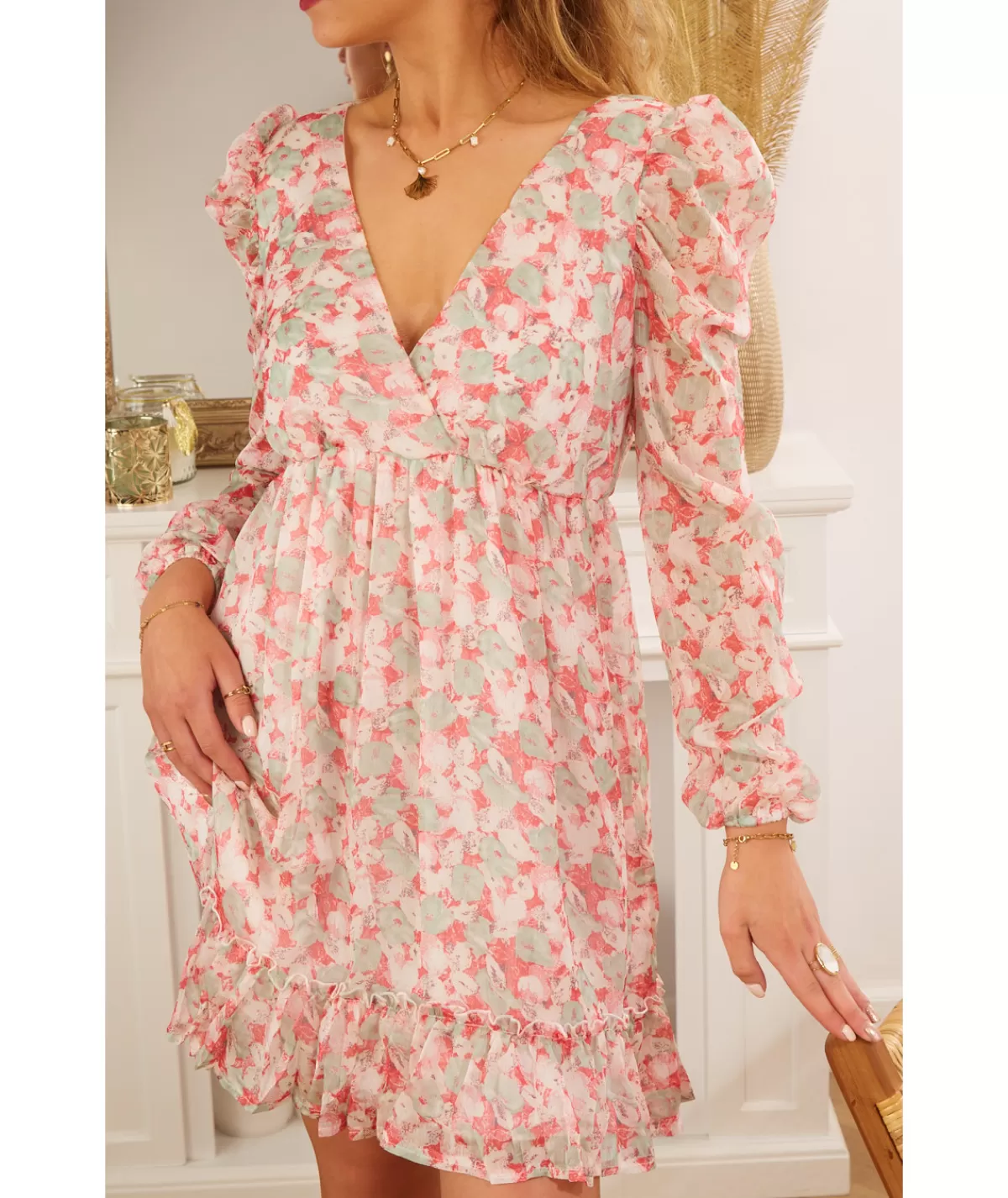 La boutique de Lilie Robes>ROBE TAHIS Rose