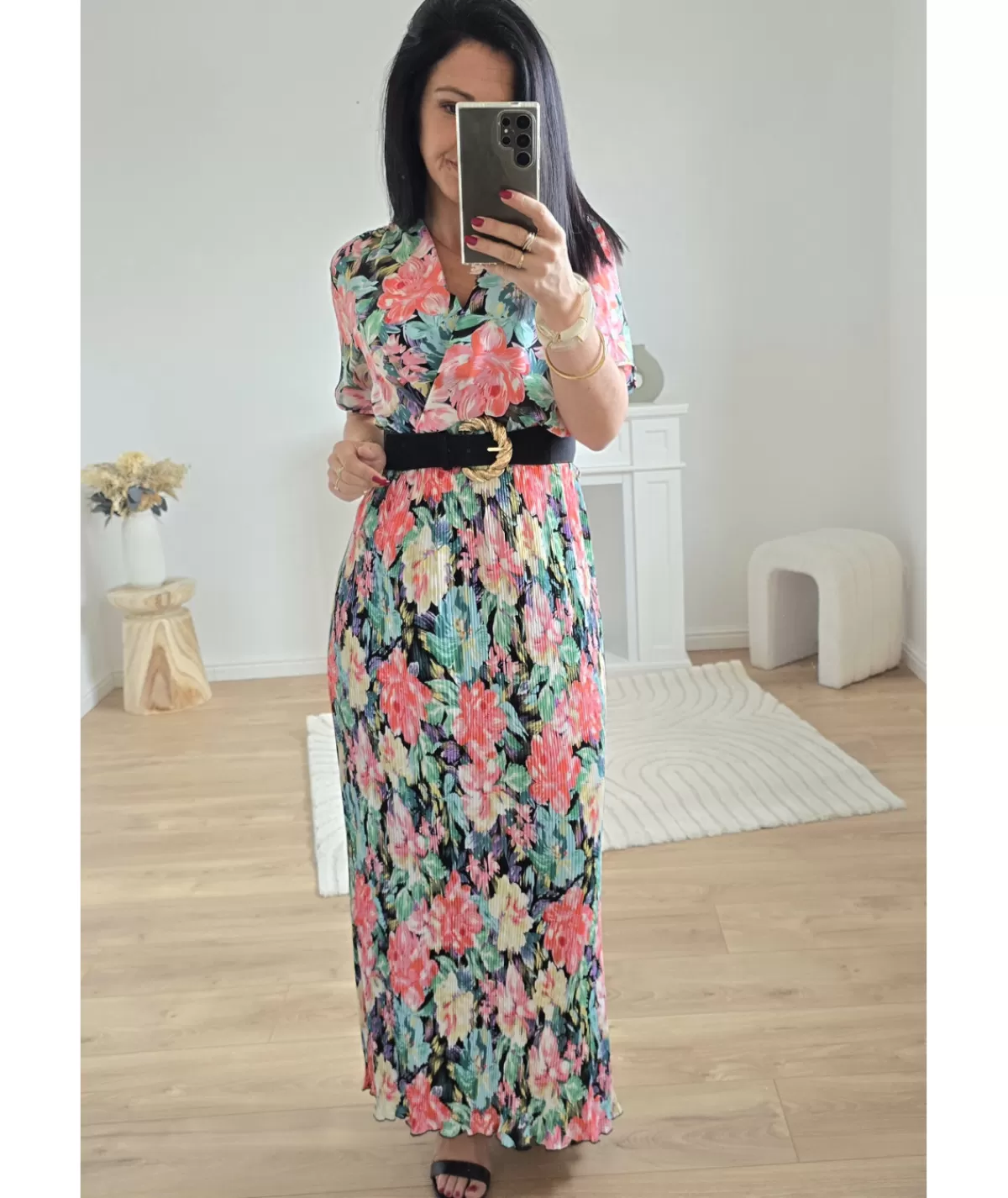 La boutique de Lilie Robes>ROBE TATIANA Noir