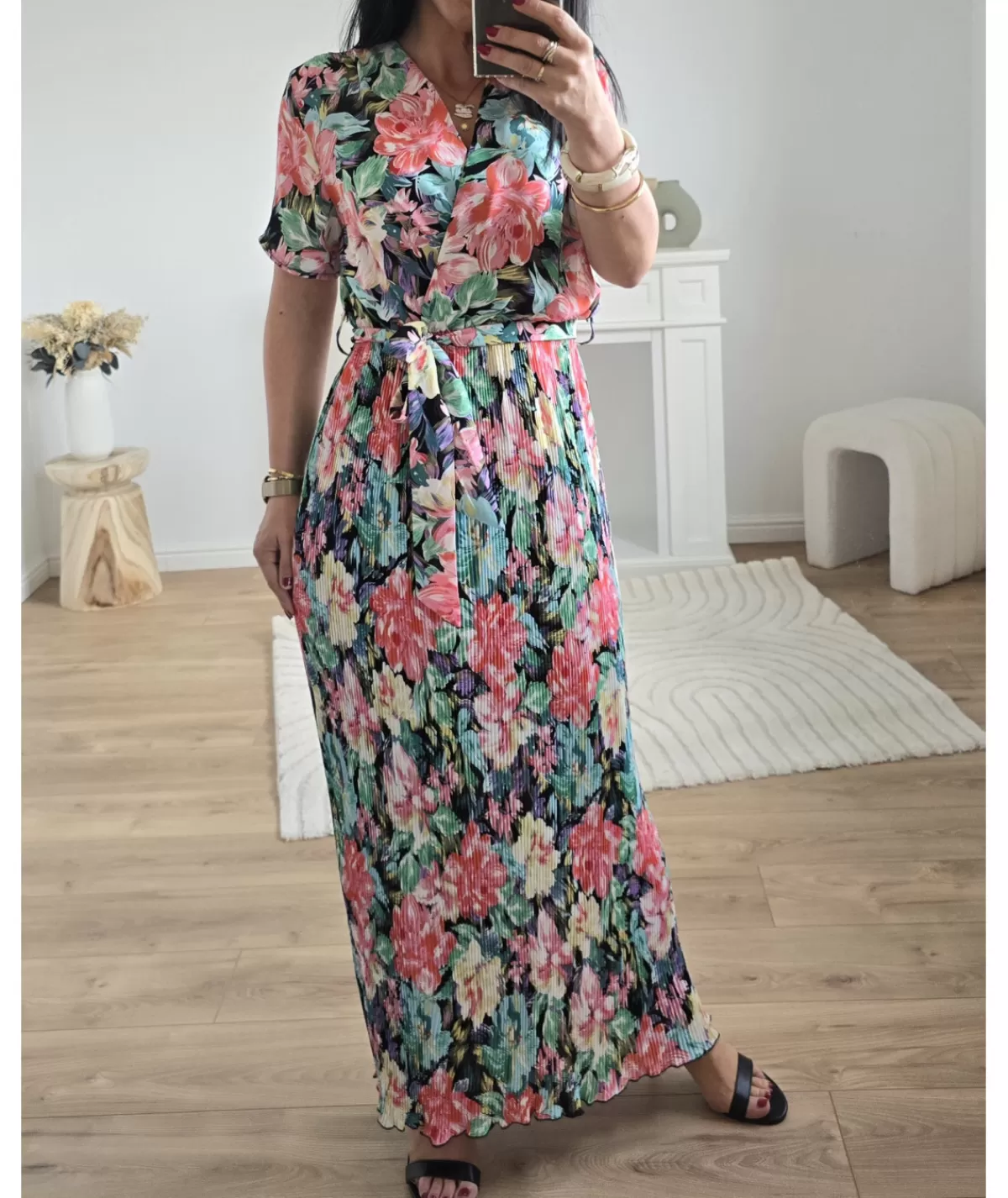La boutique de Lilie Robes>ROBE TATIANA Noir