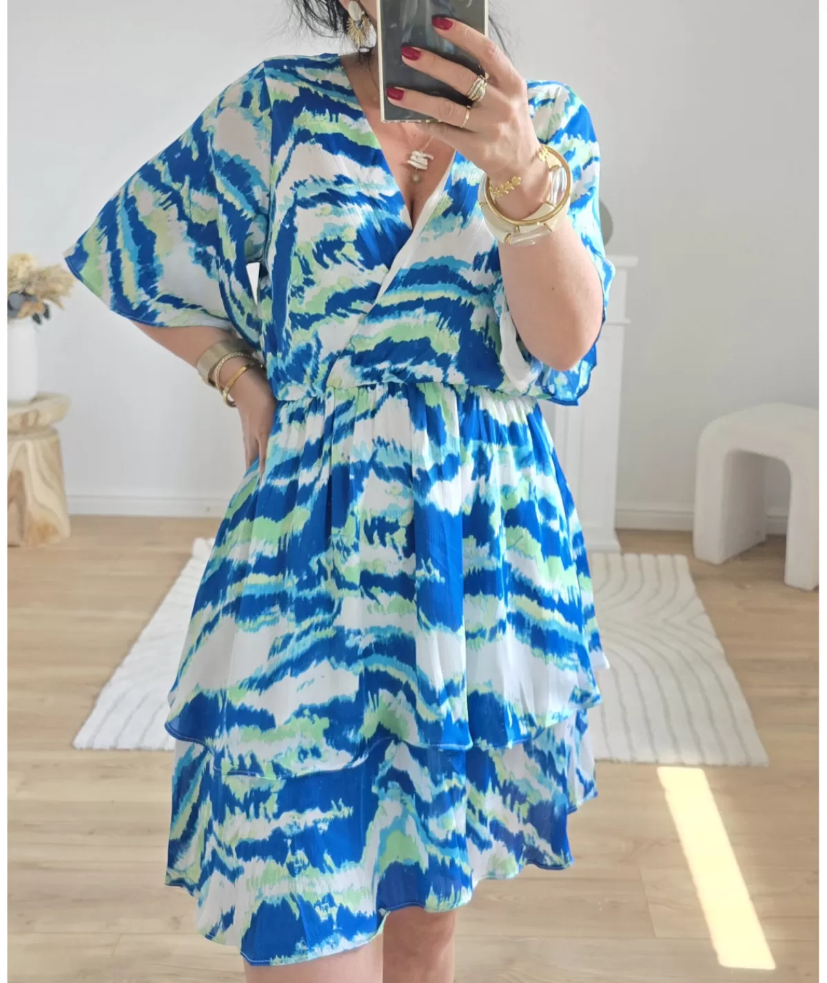 La boutique de Lilie Robes>ROBE VALERIA Bleu
