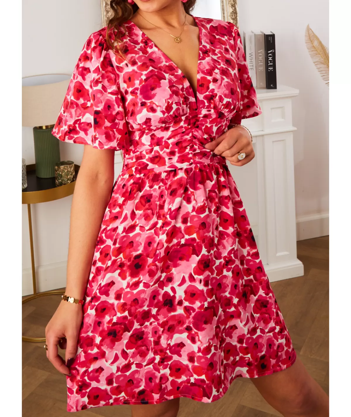 La boutique de Lilie Robes>ROBE VICKY Fushia