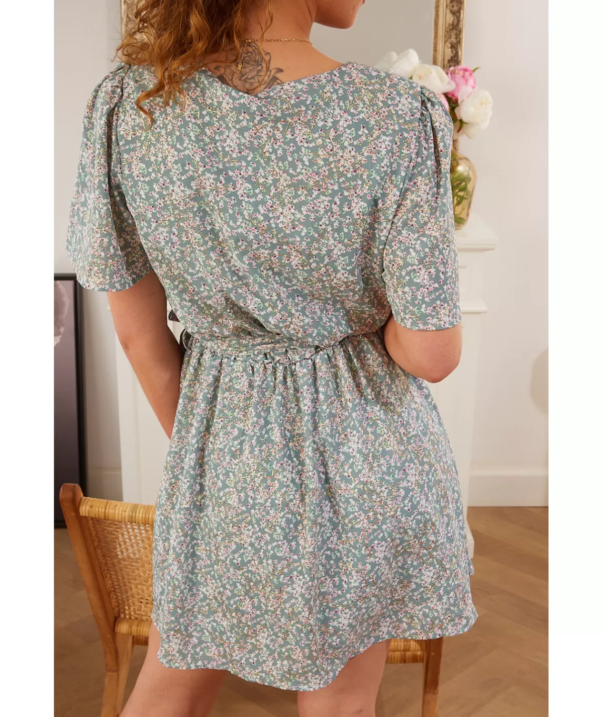 La boutique de Lilie Robes>ROBE VICTOIRE Vertdeau