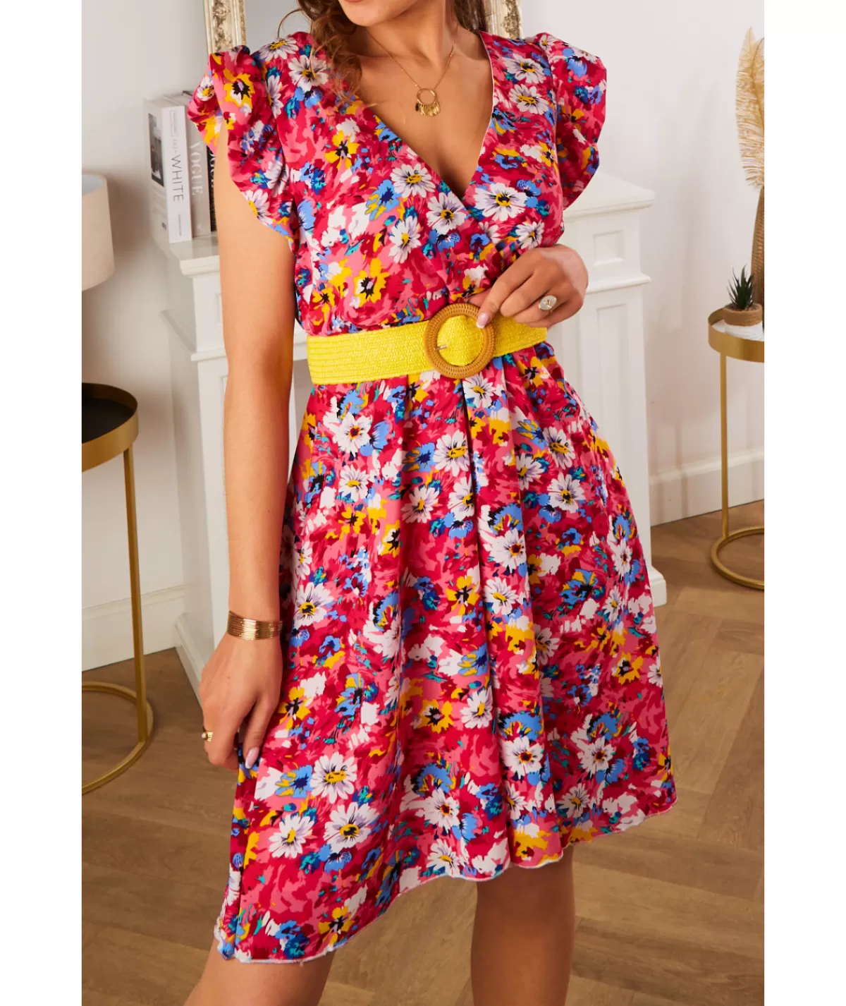La boutique de Lilie Robes>ROBE VICTORIA Rose