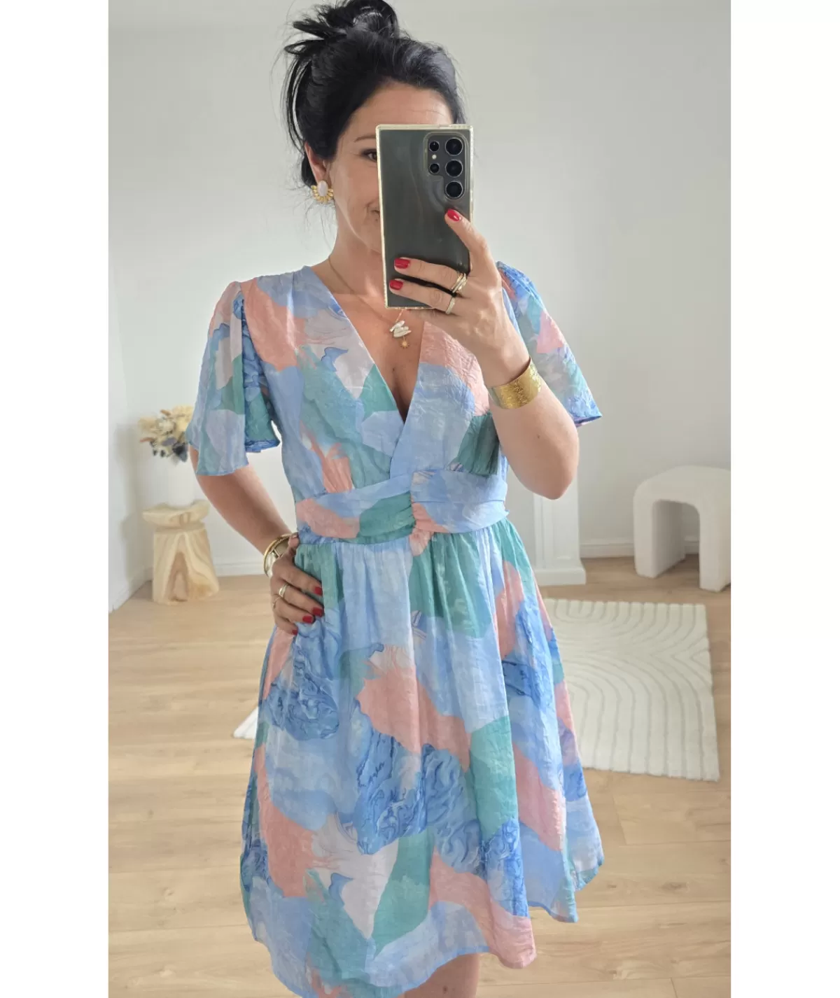 La boutique de Lilie Robes>ROBE WILLIANA Bleu