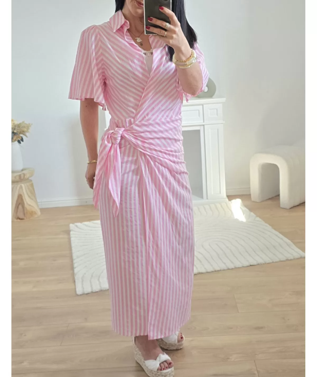La boutique de Lilie Robes>ROBE YOLANDE Rose