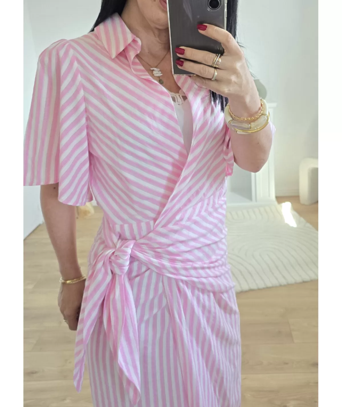 La boutique de Lilie Robes>ROBE YOLANDE Rose