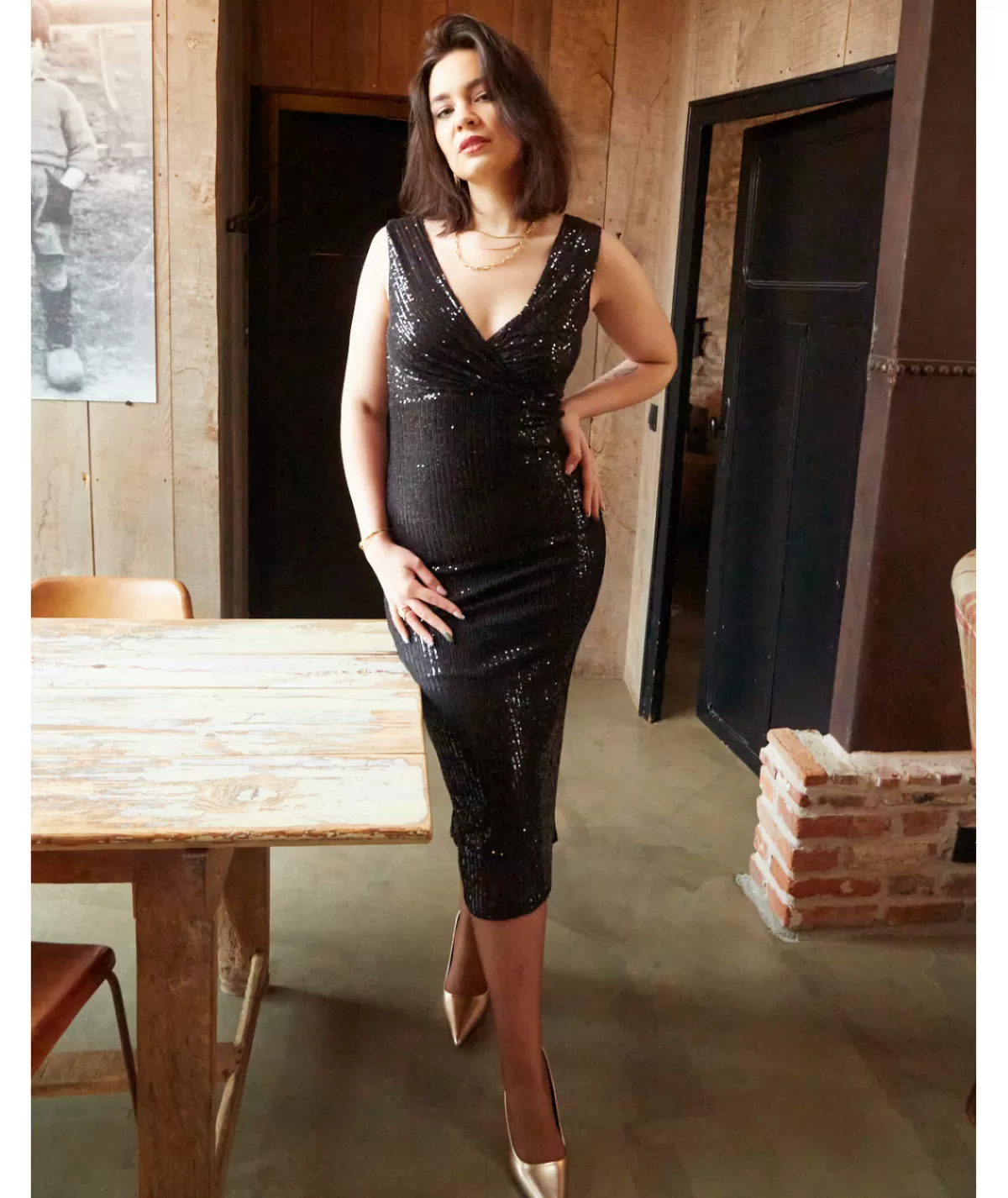 La boutique de Lilie Robes>ROBE ZENAIDE Noir