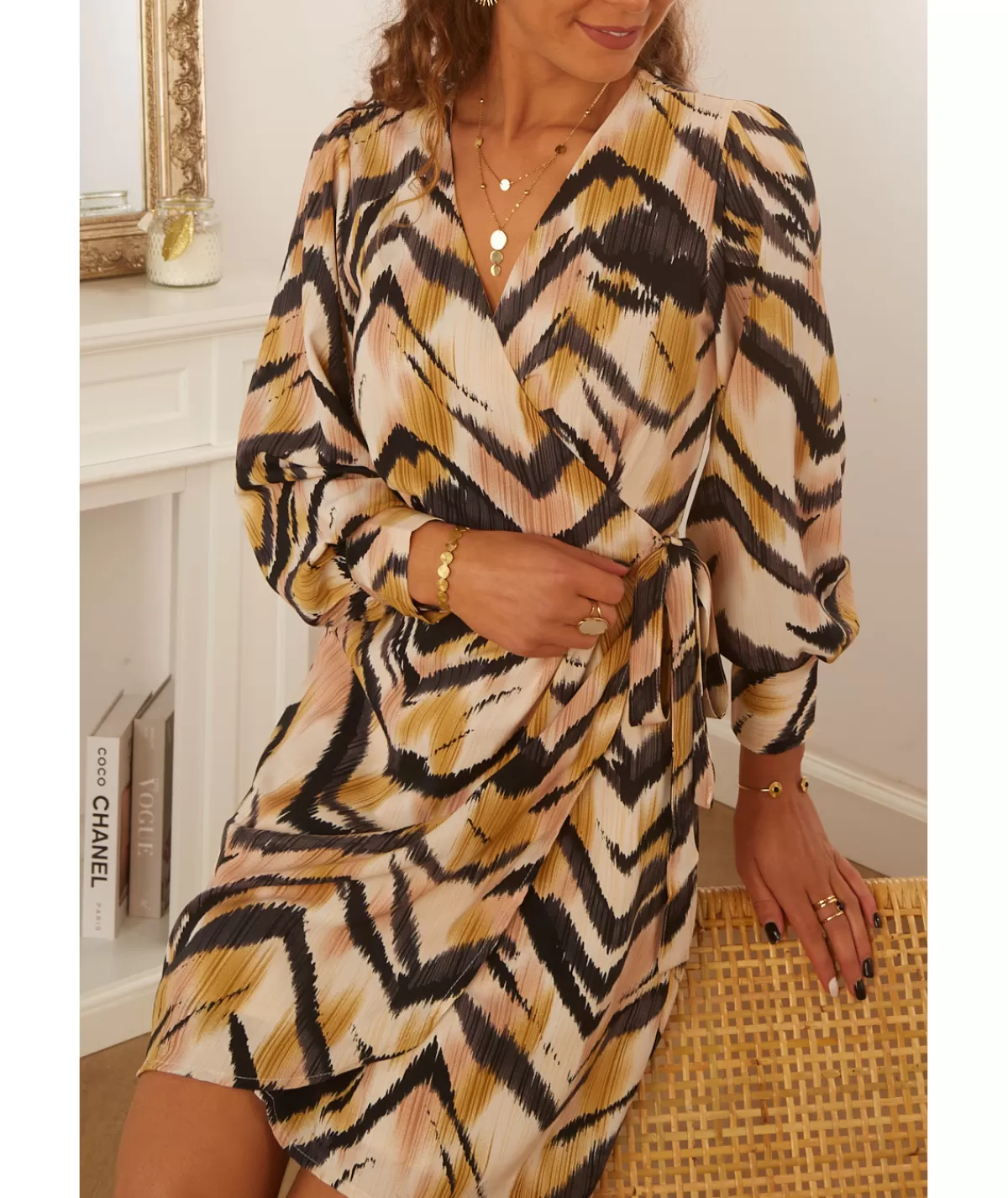 La boutique de Lilie Robes>ROBE ZITA Beige