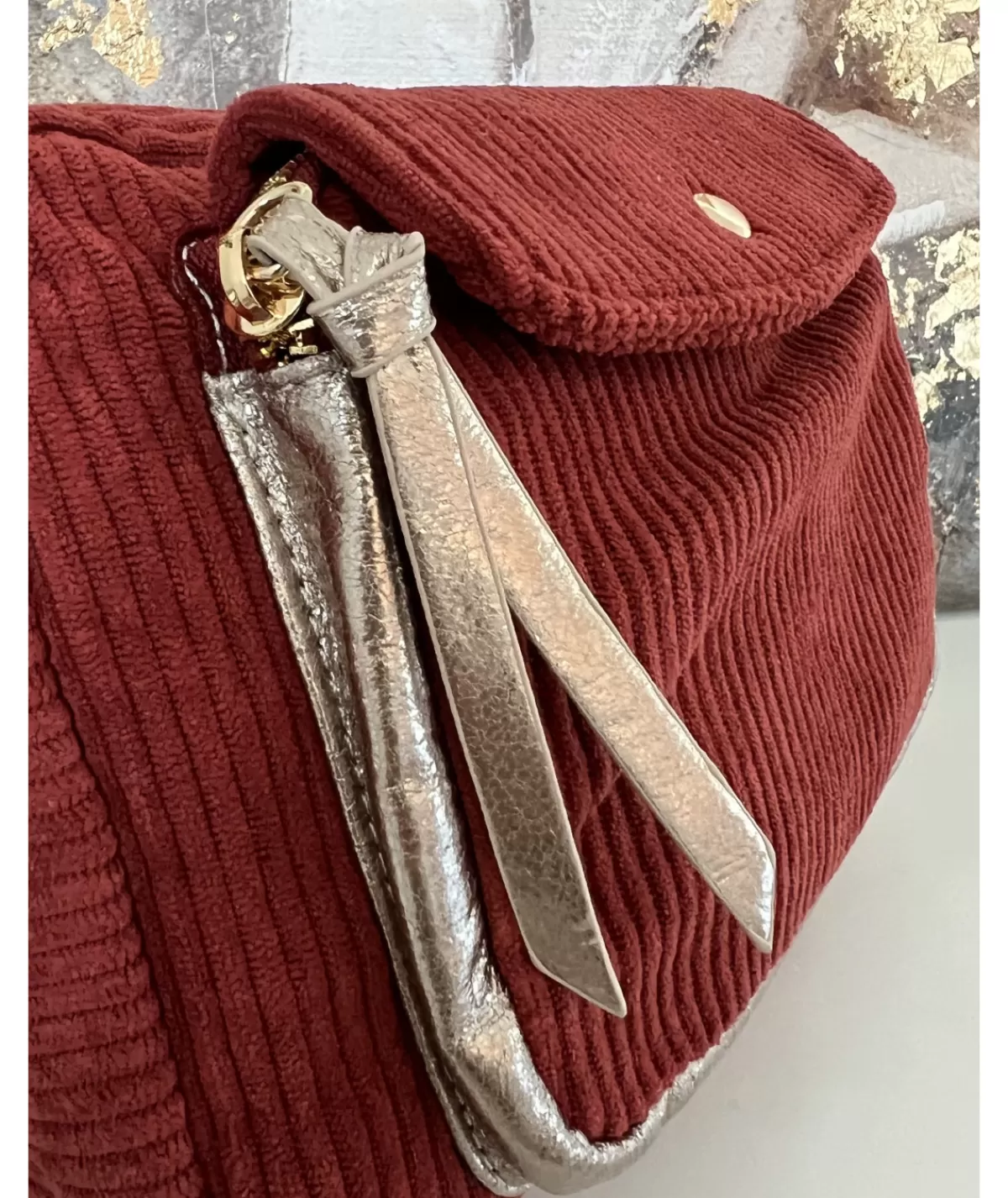 La boutique de Lilie Sacs / Idées Cadeaux>SAC ANNE CECILE Rouille