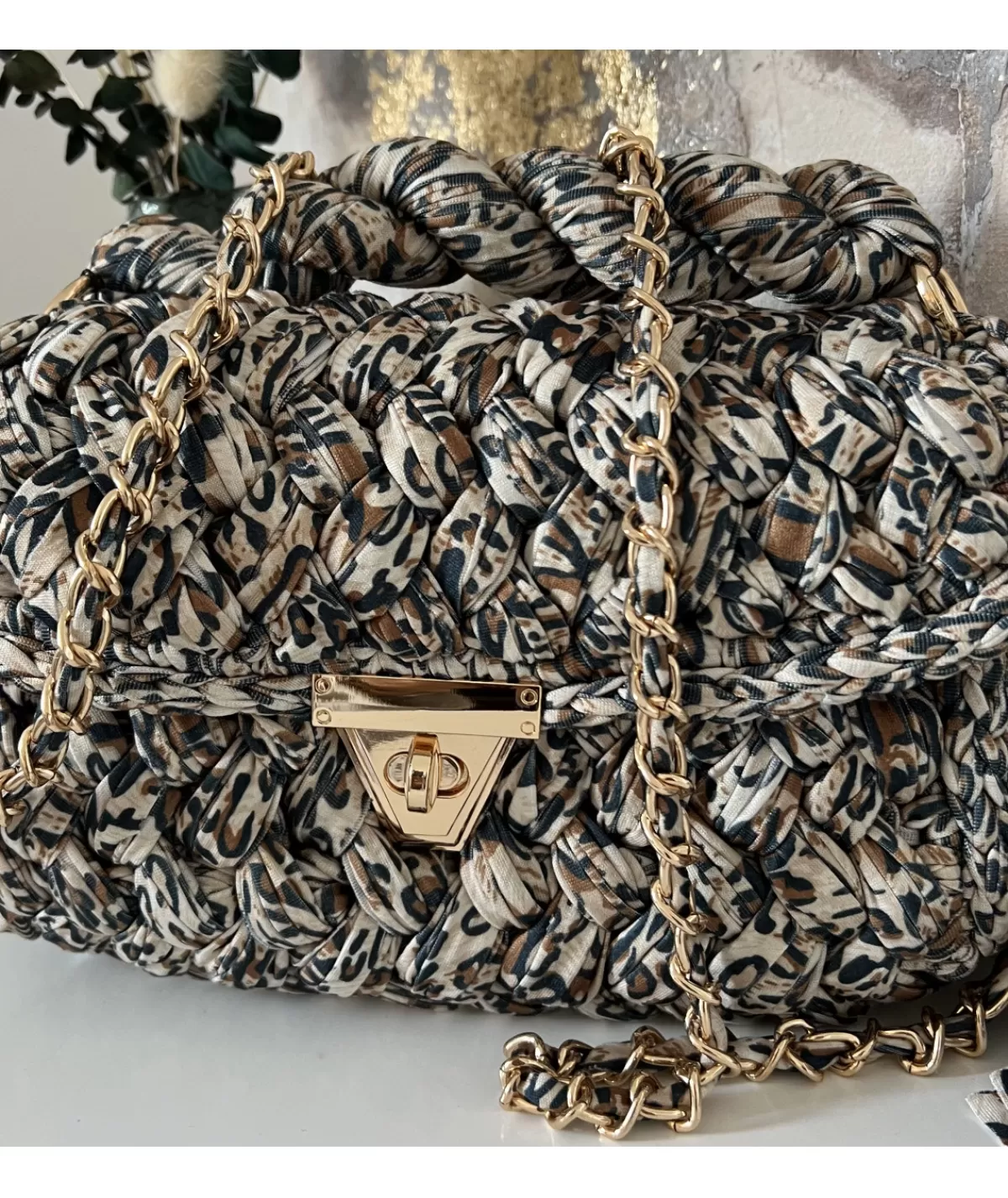 La boutique de Lilie Sacs / Idées Cadeaux>SAC ANNE LAURE Taupe