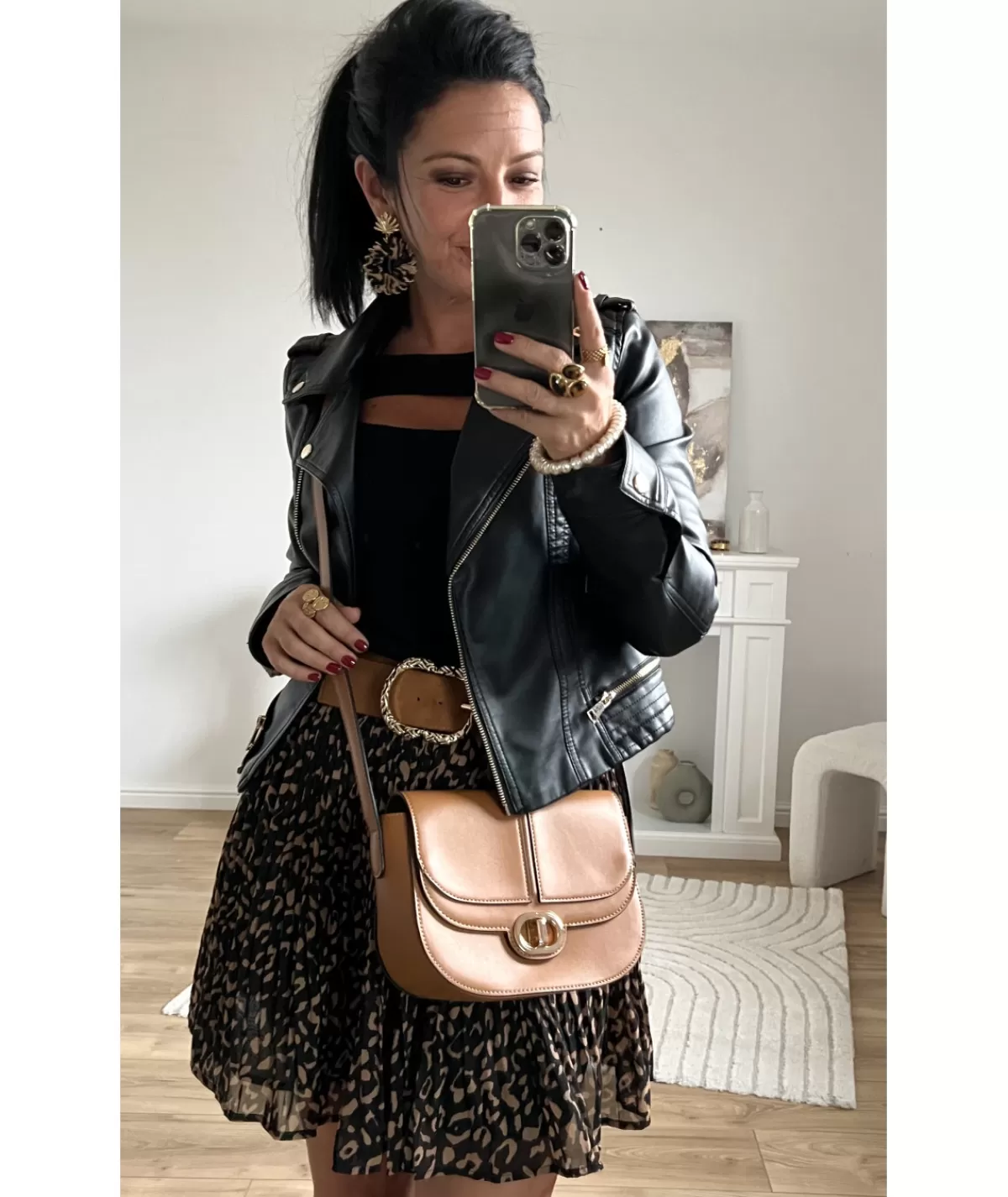 La boutique de Lilie Sacs / Idées Cadeaux>SAC BANDOUILLERE JUSTINE Camel