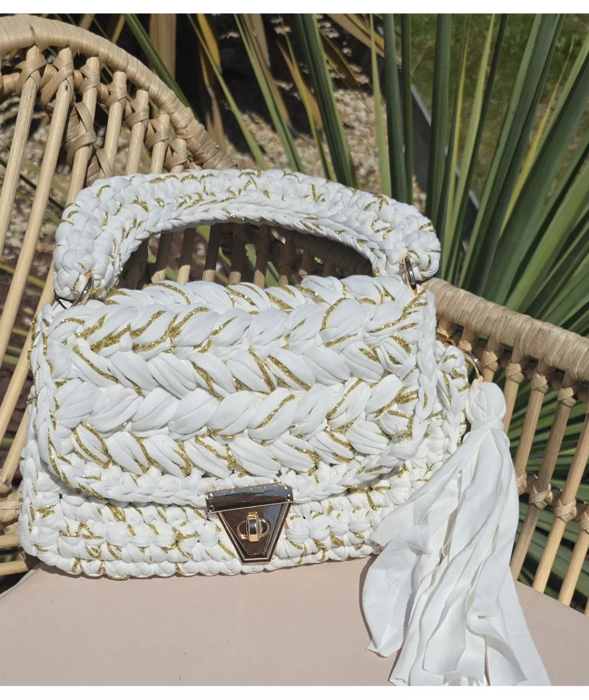 La boutique de Lilie Sacs / Idées Cadeaux>SAC JORDANA Blanc