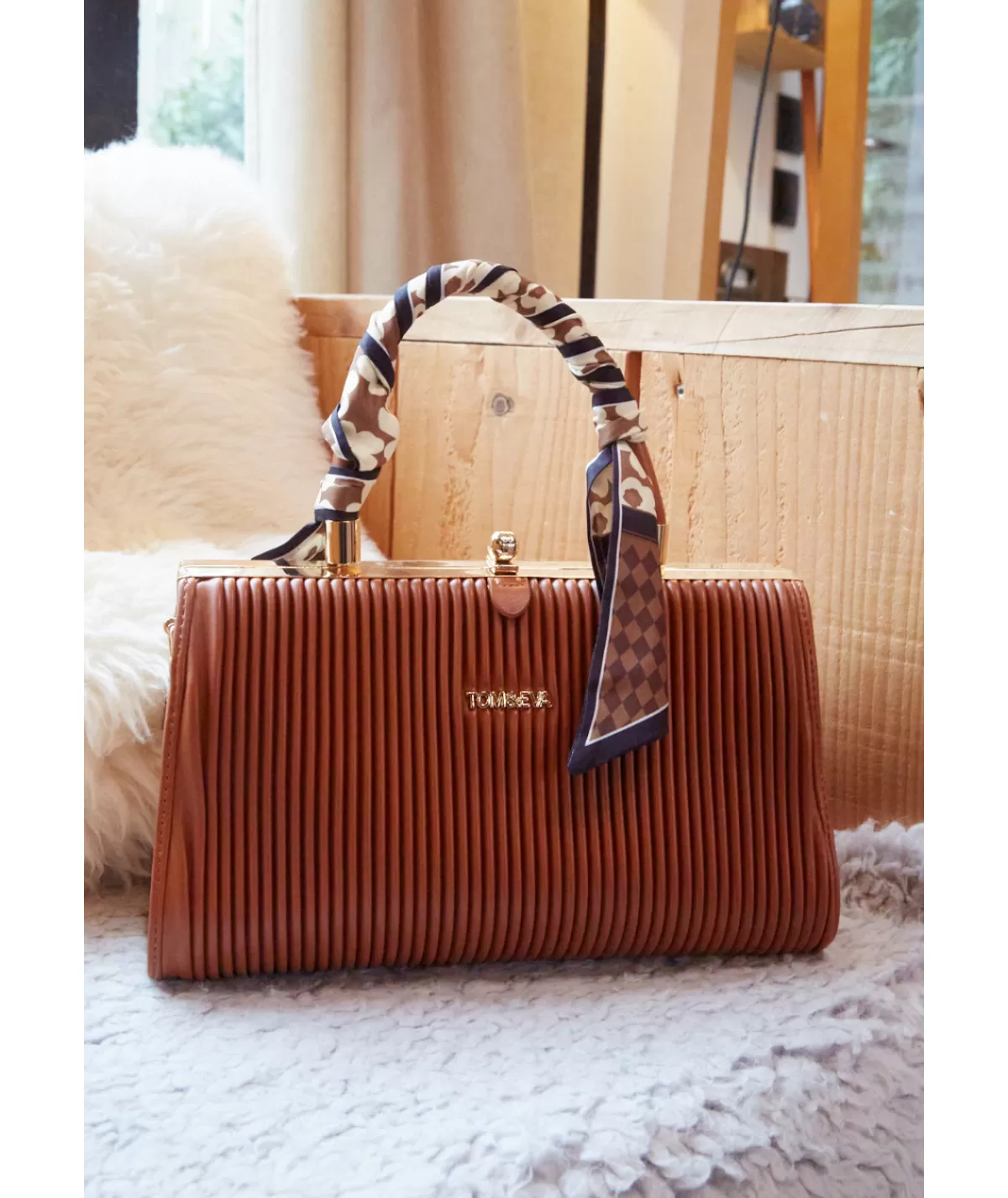 La boutique de Lilie Sacs / Idées Cadeaux>SAC JOULIA Camel