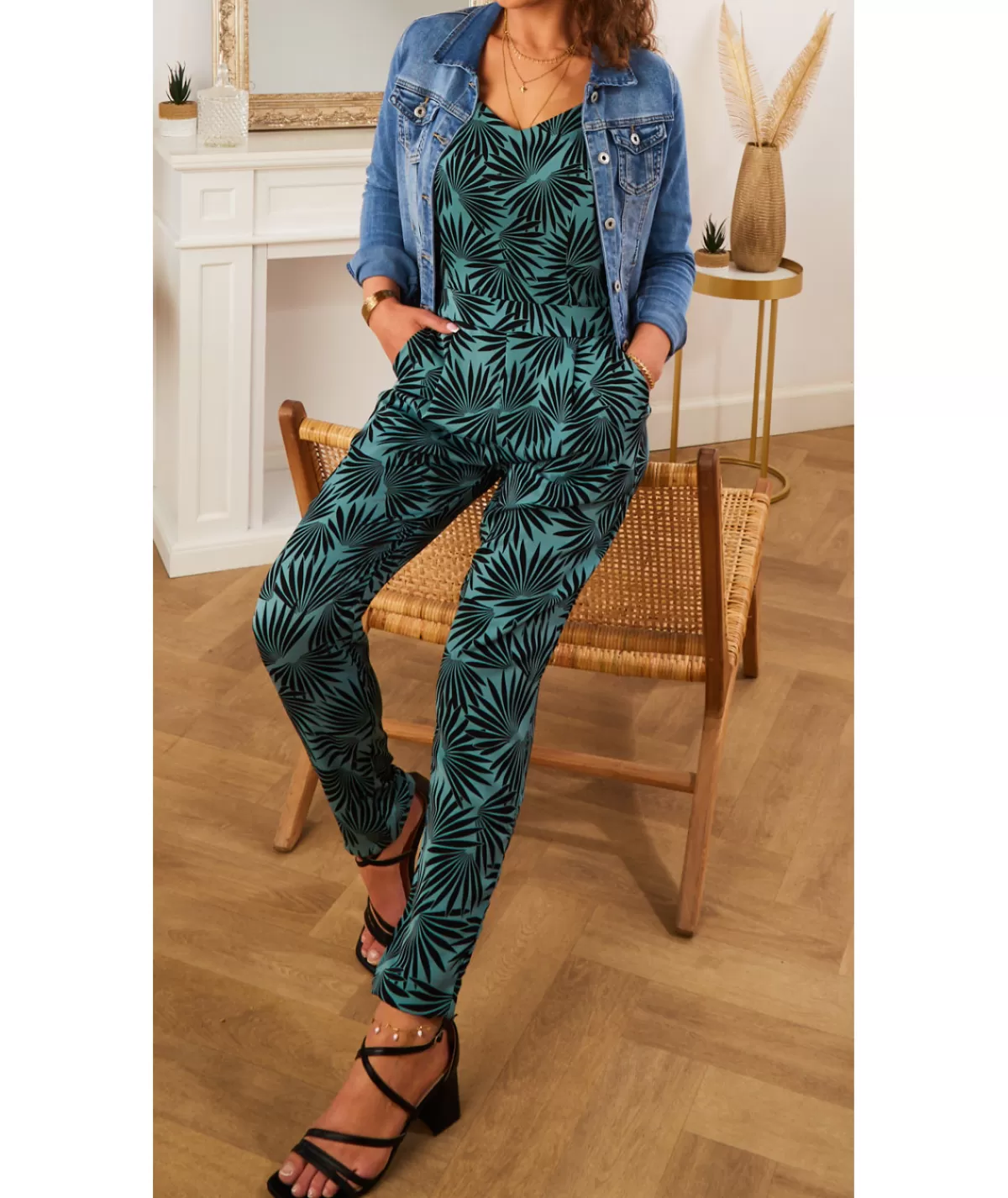 La boutique de Lilie Sandales & Espadrilles>SANDALES ANDREA Noir