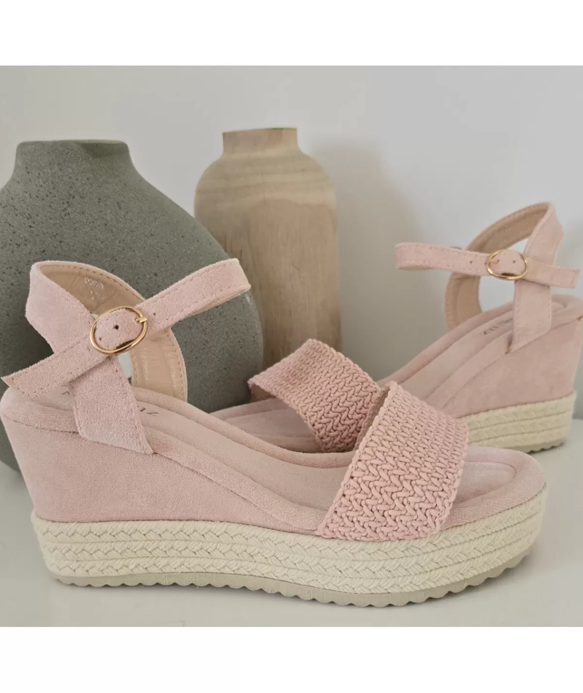 La boutique de Lilie Sandales & Espadrilles>SANDALES CLARISSE Rose