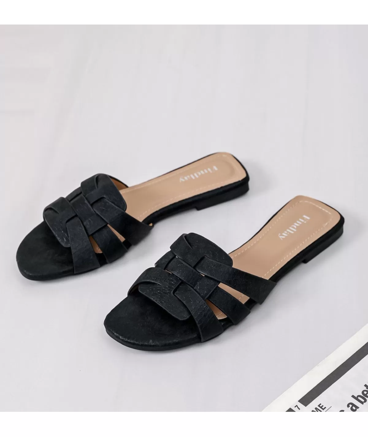 La boutique de Lilie Sandales & Espadrilles>SANDALES FELICIA Noir
