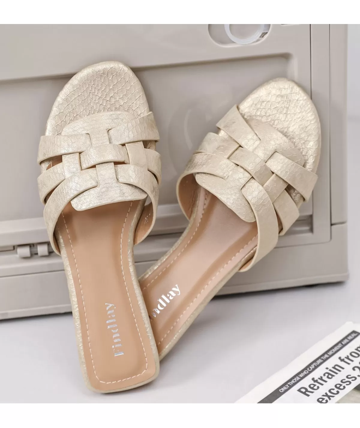 La boutique de Lilie Sandales & Espadrilles>SANDALES FELICIA Dore