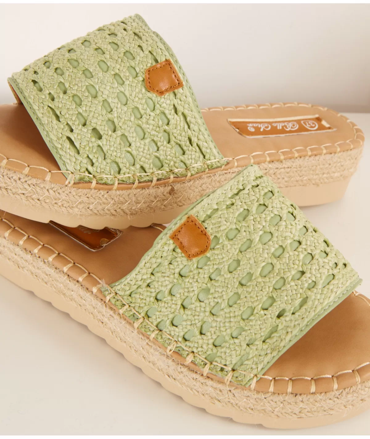 La boutique de Lilie Sandales & Espadrilles>SANDALES ISIA Vert