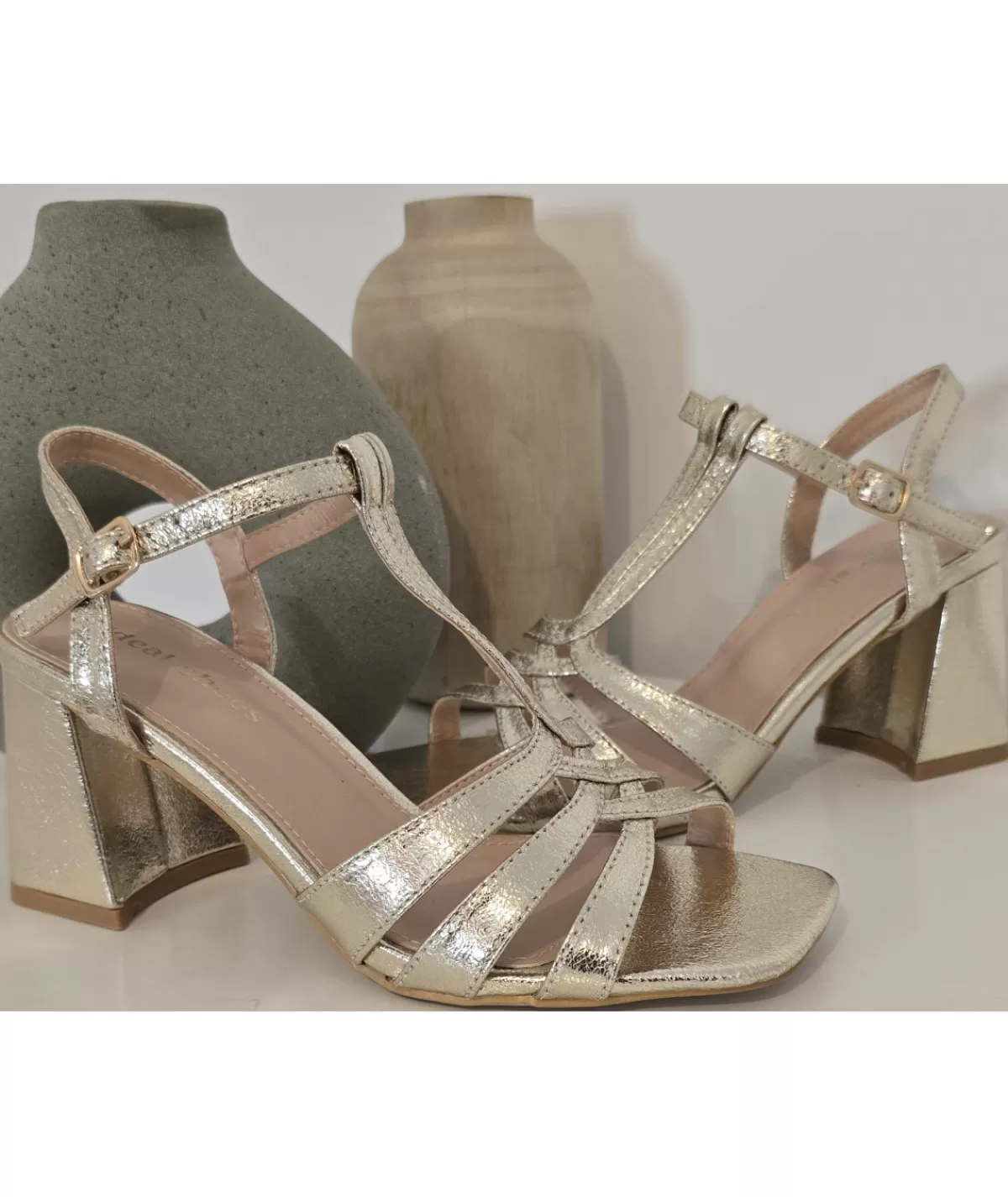 La boutique de Lilie Sandales & Espadrilles>SANDALES RACHELLE Dore