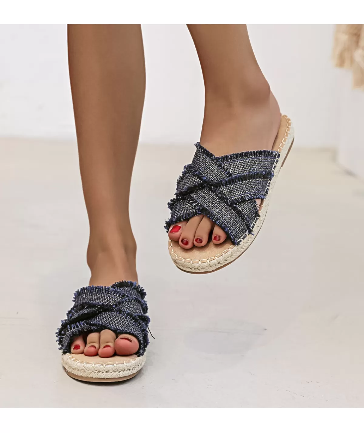 La boutique de Lilie Sandales & Espadrilles>SANDALES VIOLAINE Marine