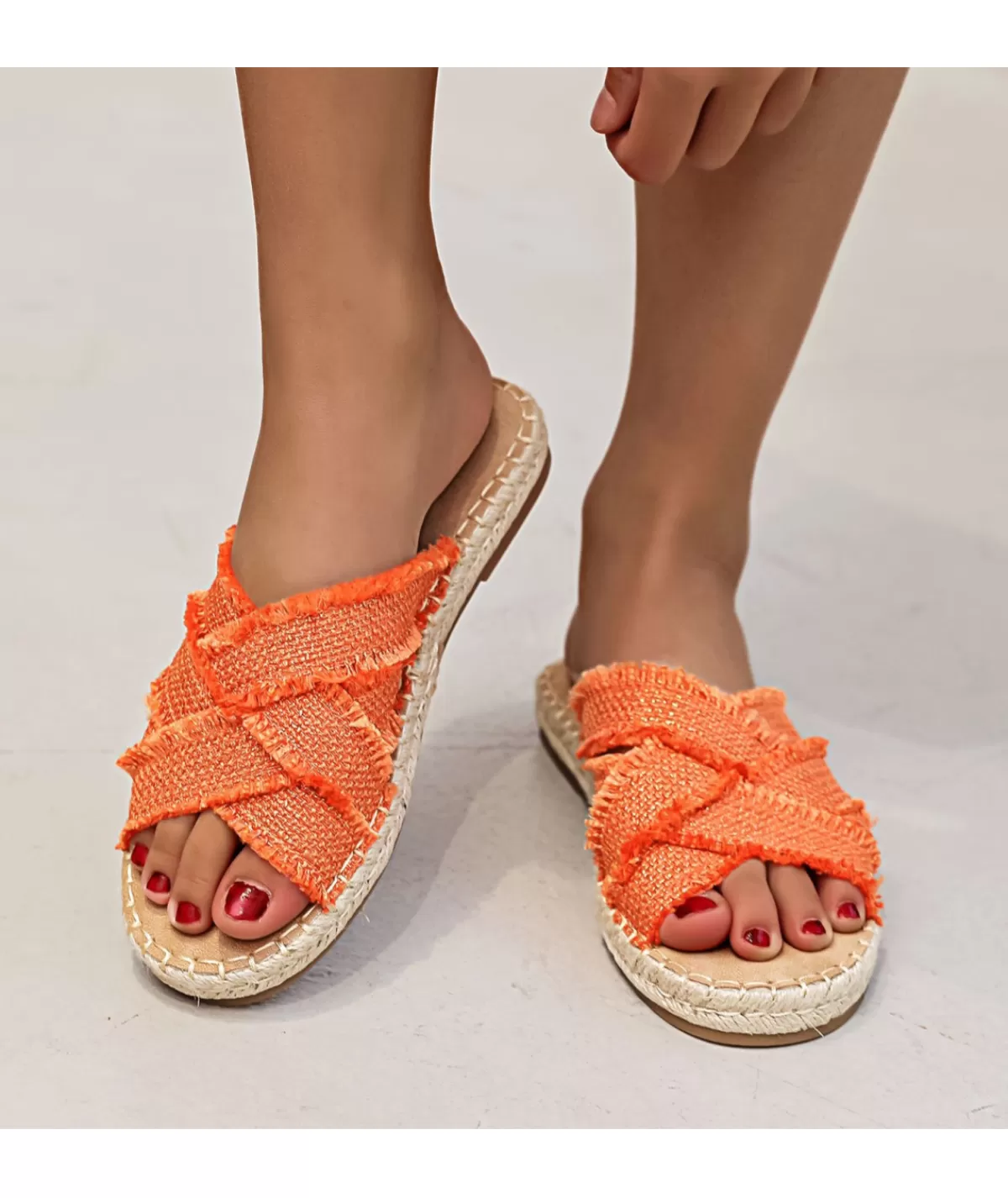 La boutique de Lilie Sandales & Espadrilles>SANDALES VIOLAINE Orange
