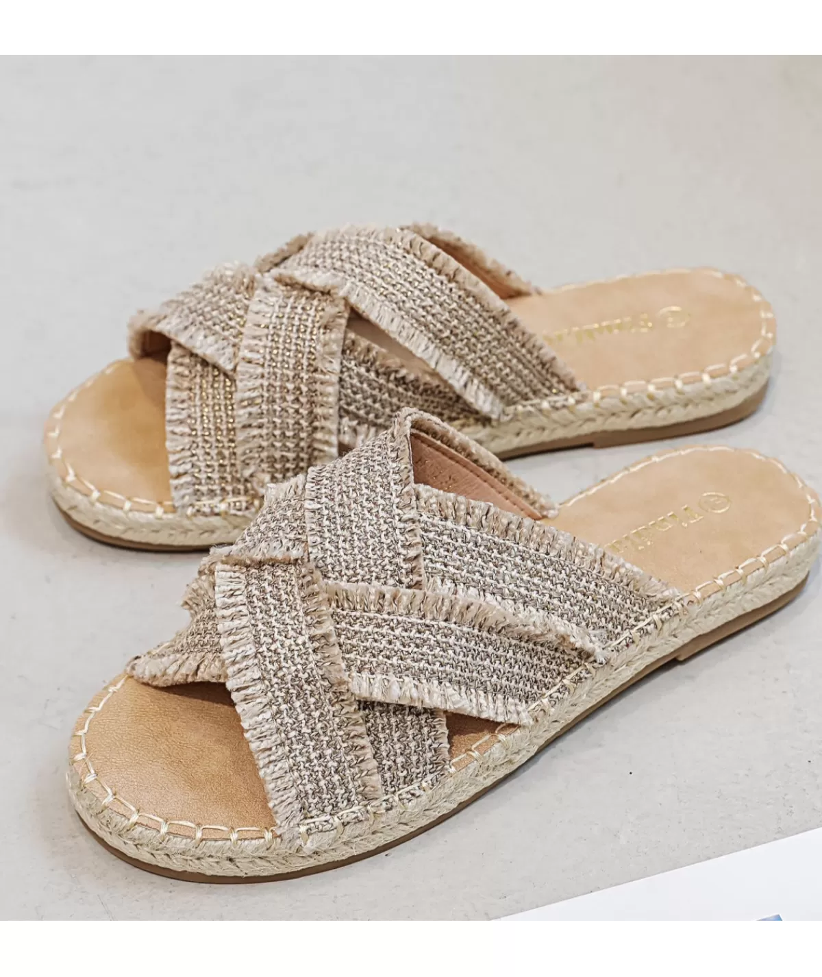 La boutique de Lilie Sandales & Espadrilles>SANDALES VIOLAINE Dore