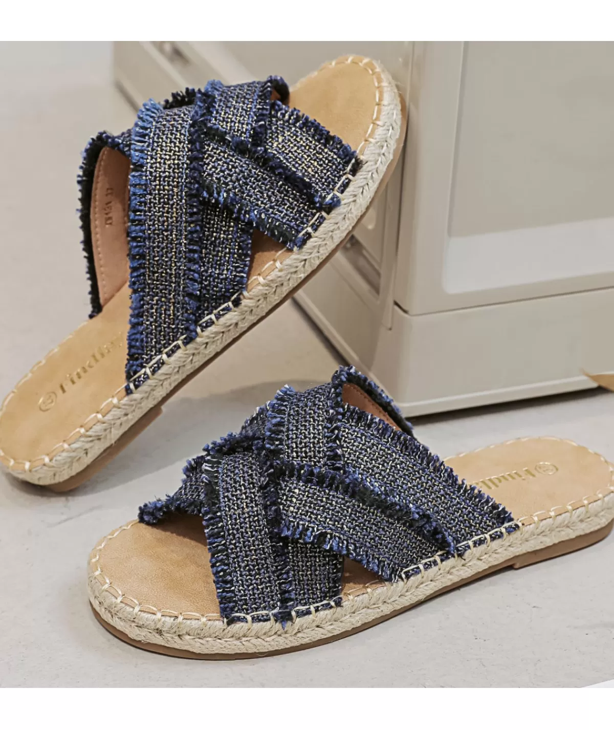 La boutique de Lilie Sandales & Espadrilles>SANDALES VIOLAINE Marine