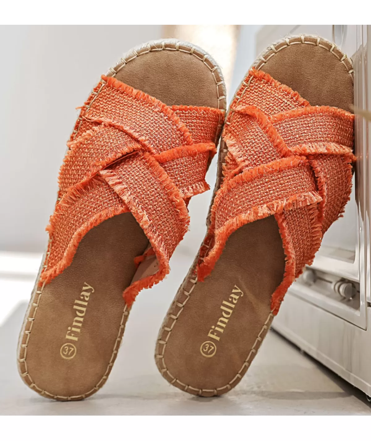 La boutique de Lilie Sandales & Espadrilles>SANDALES VIOLAINE Orange