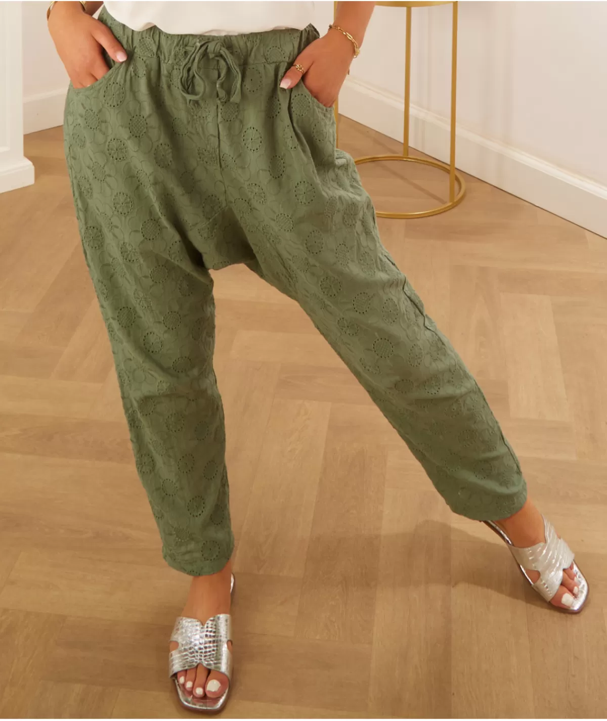 La boutique de Lilie Jeans / Pantalons>SAROUEL CHLOE Kaki